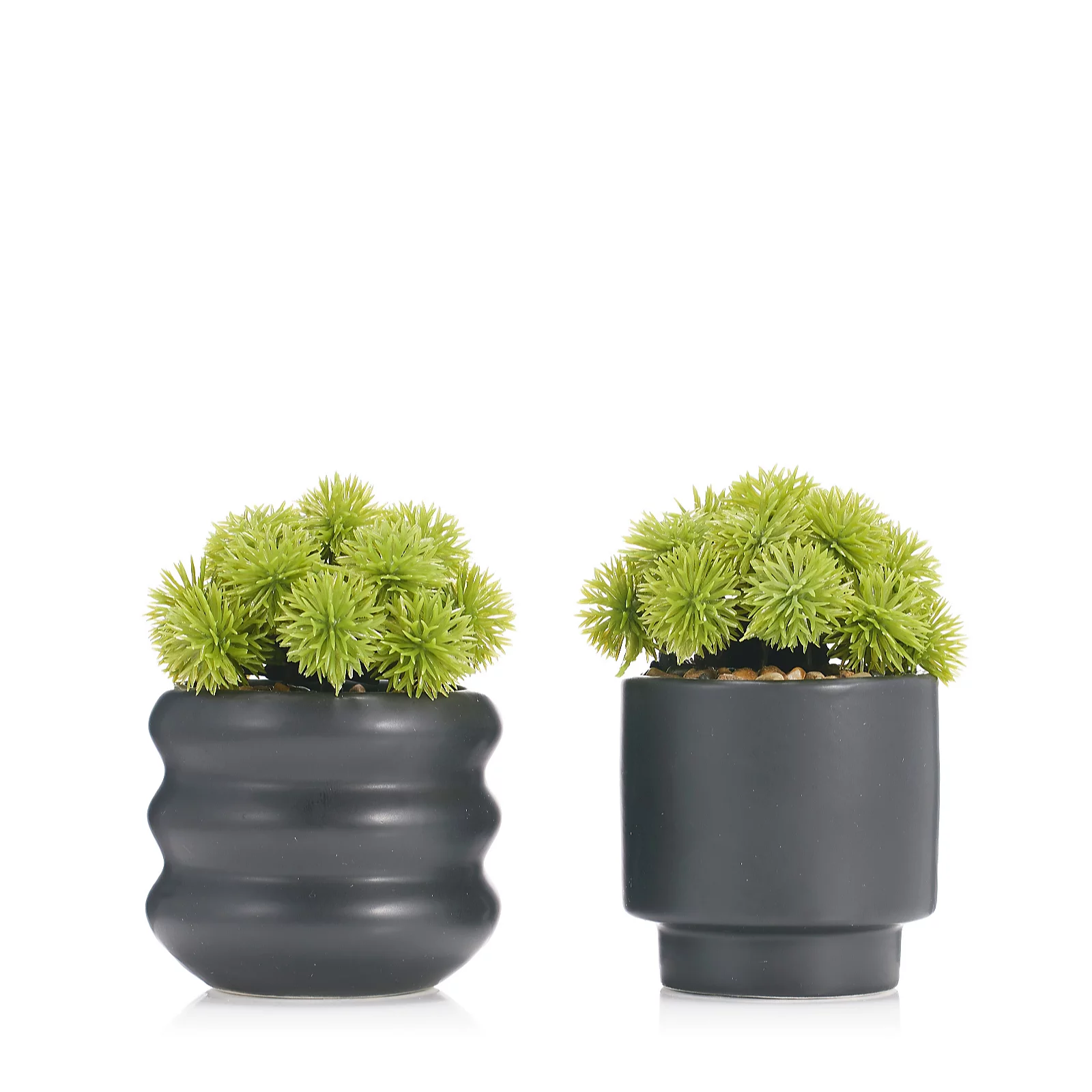 K by Kelly Hoppen Set of 2 Mini Moss Pots
