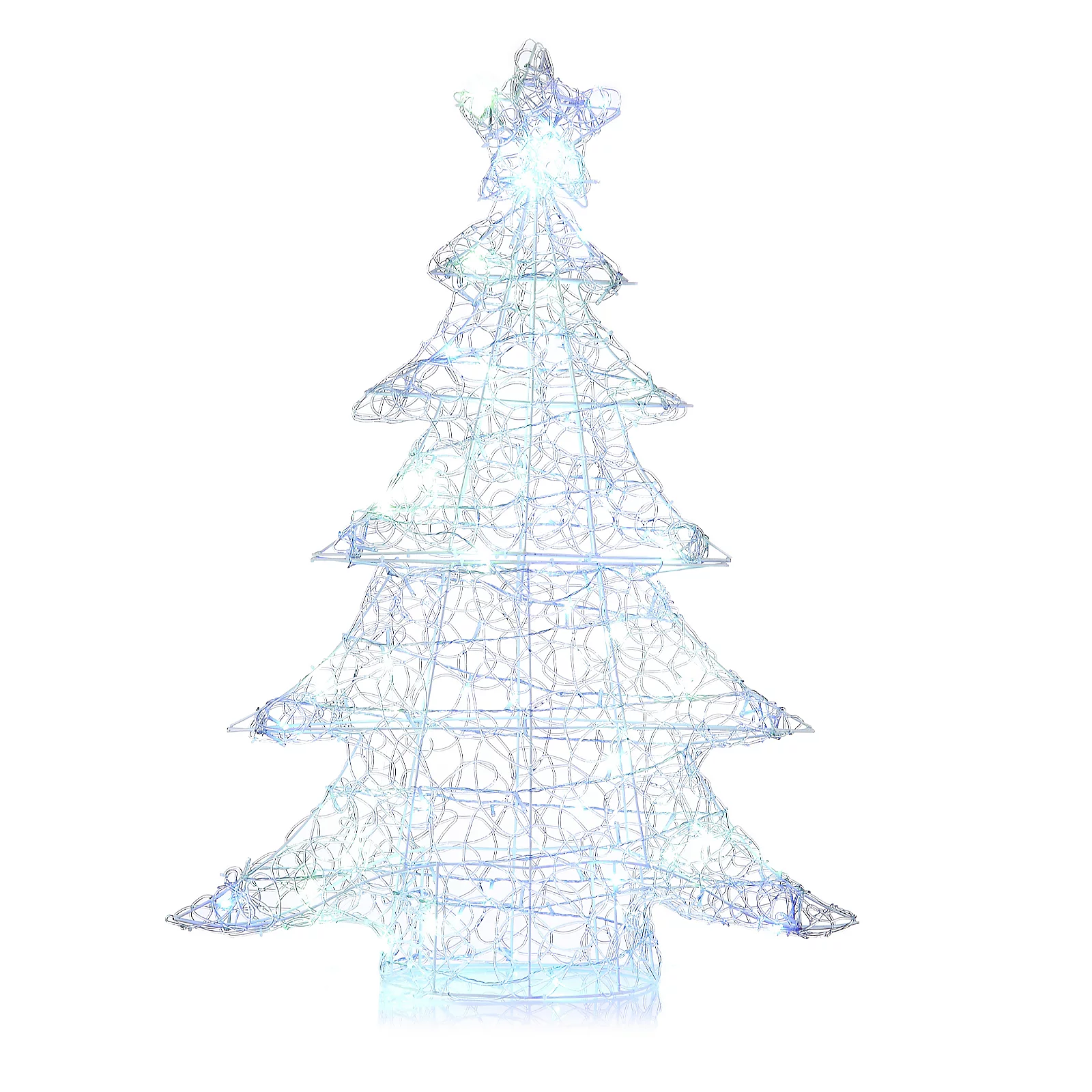 Festive Outdoor and Indoor Pre-Lit LED Large Decoration with Timer