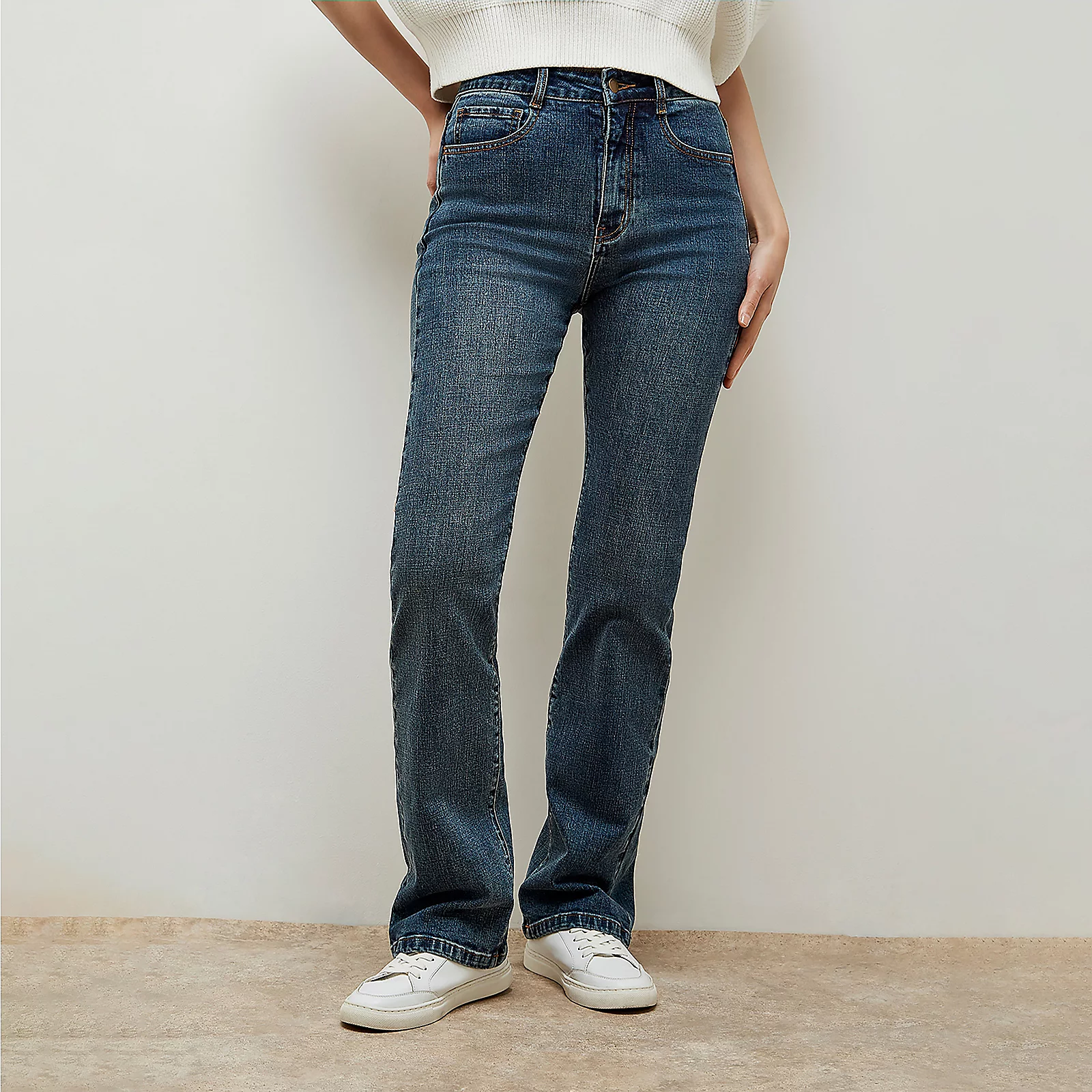 Apricot Bianca Straight Leg Jeans