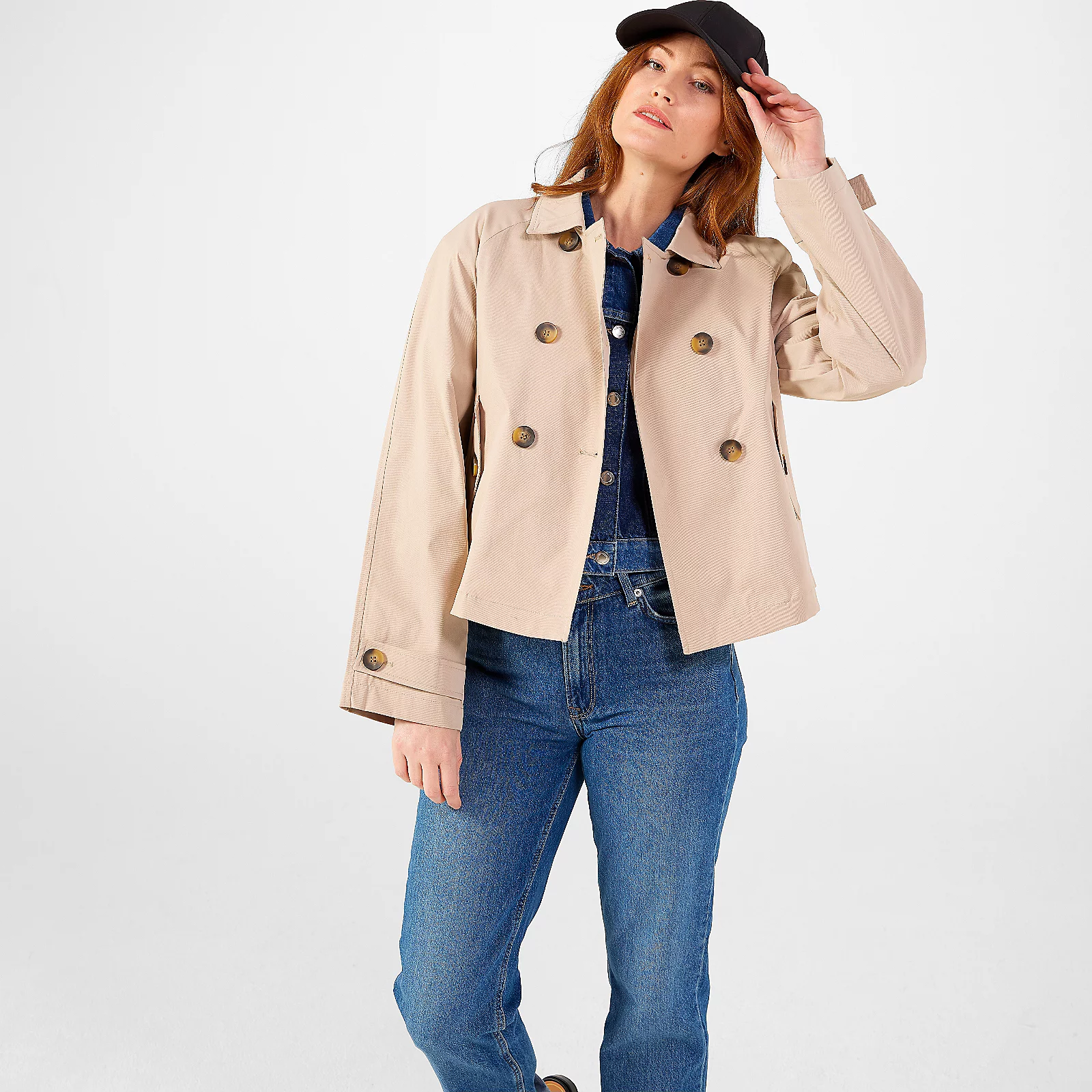 Only April Short Trenchcoat