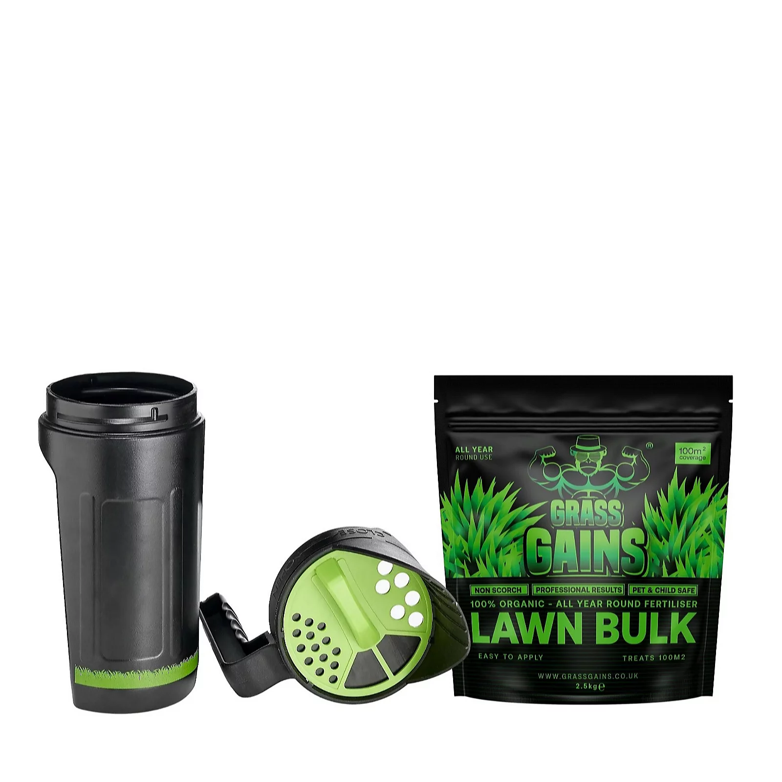Grass Gains Black Edition with Granular Applicator