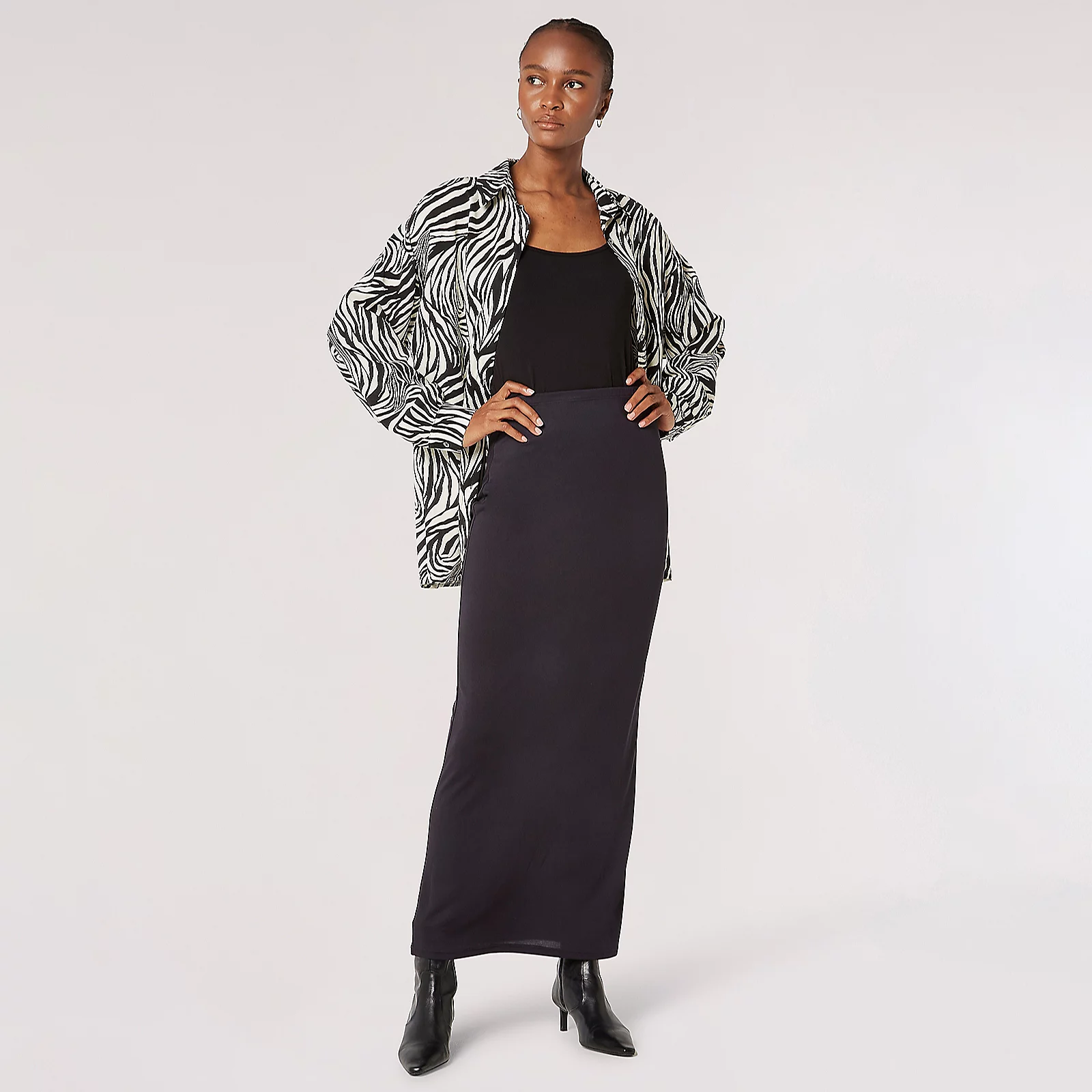 Apricot Zebra Swirl Oversized Shirt 5 Apricot Zebra Swirl Oversized Shirt