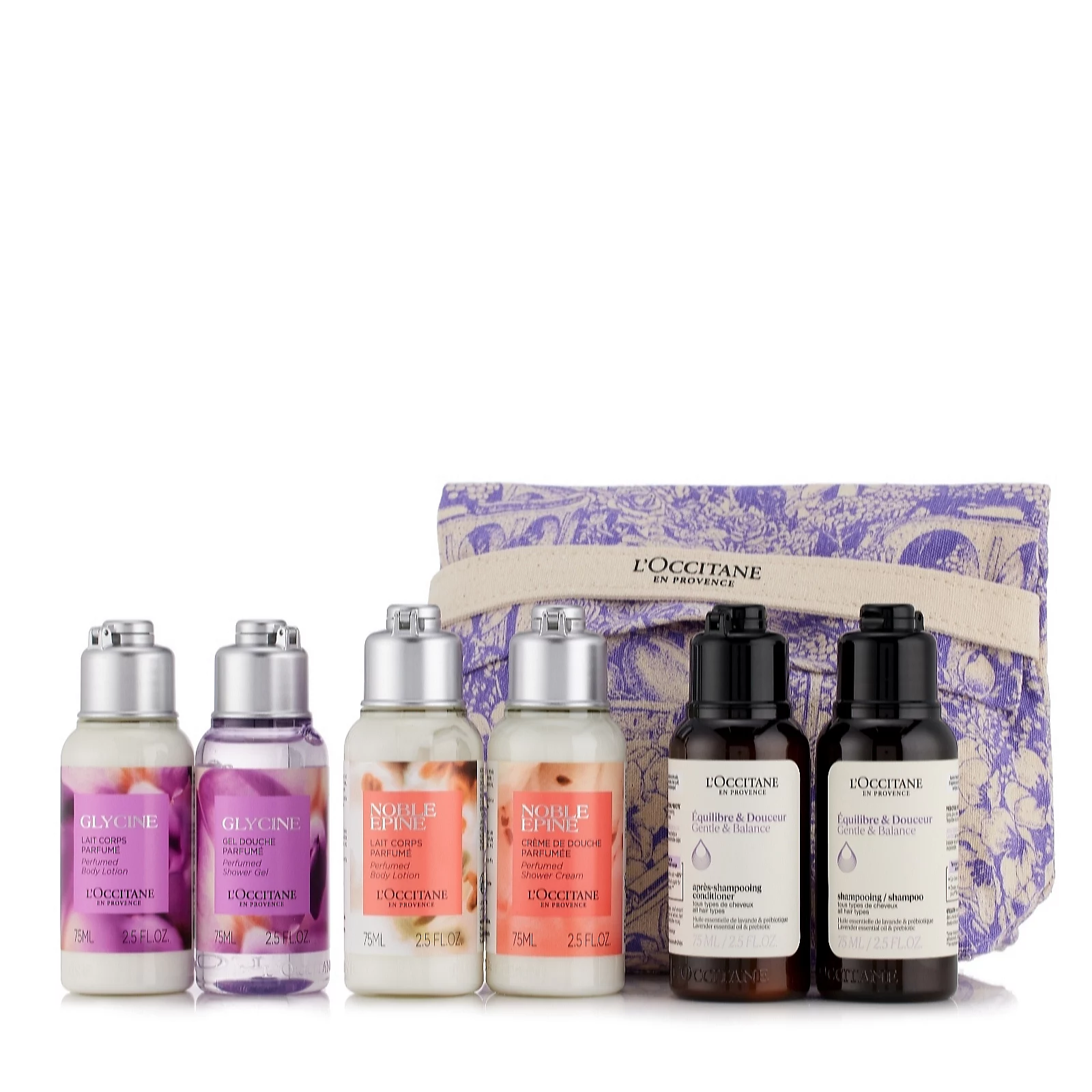 L'Occitane 6 Piece Hair and Body Travel Collection