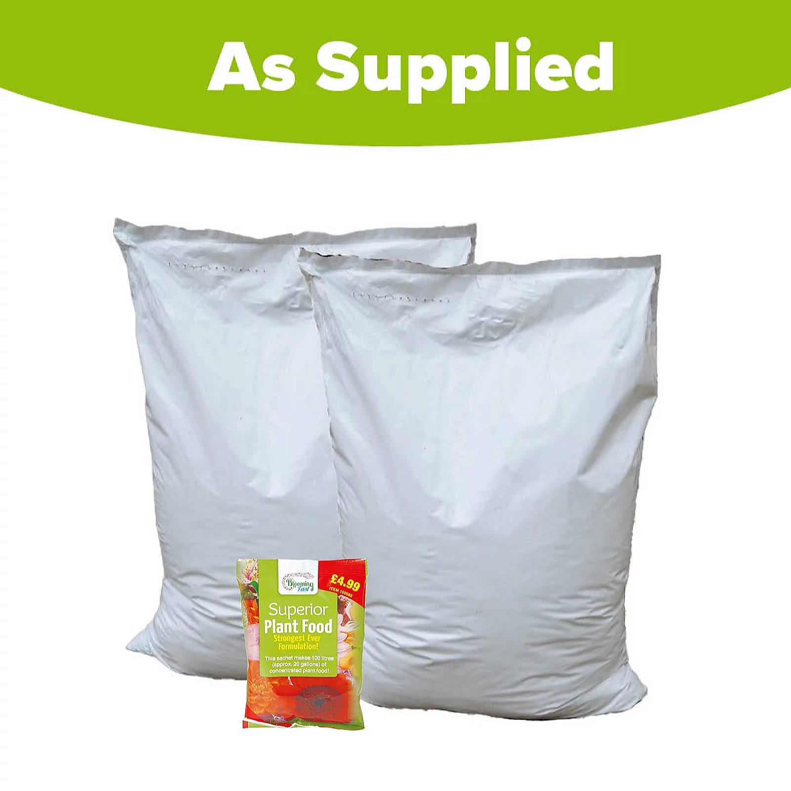 YouGarden 100L Premium Professional Compost & 100g Fertiliser