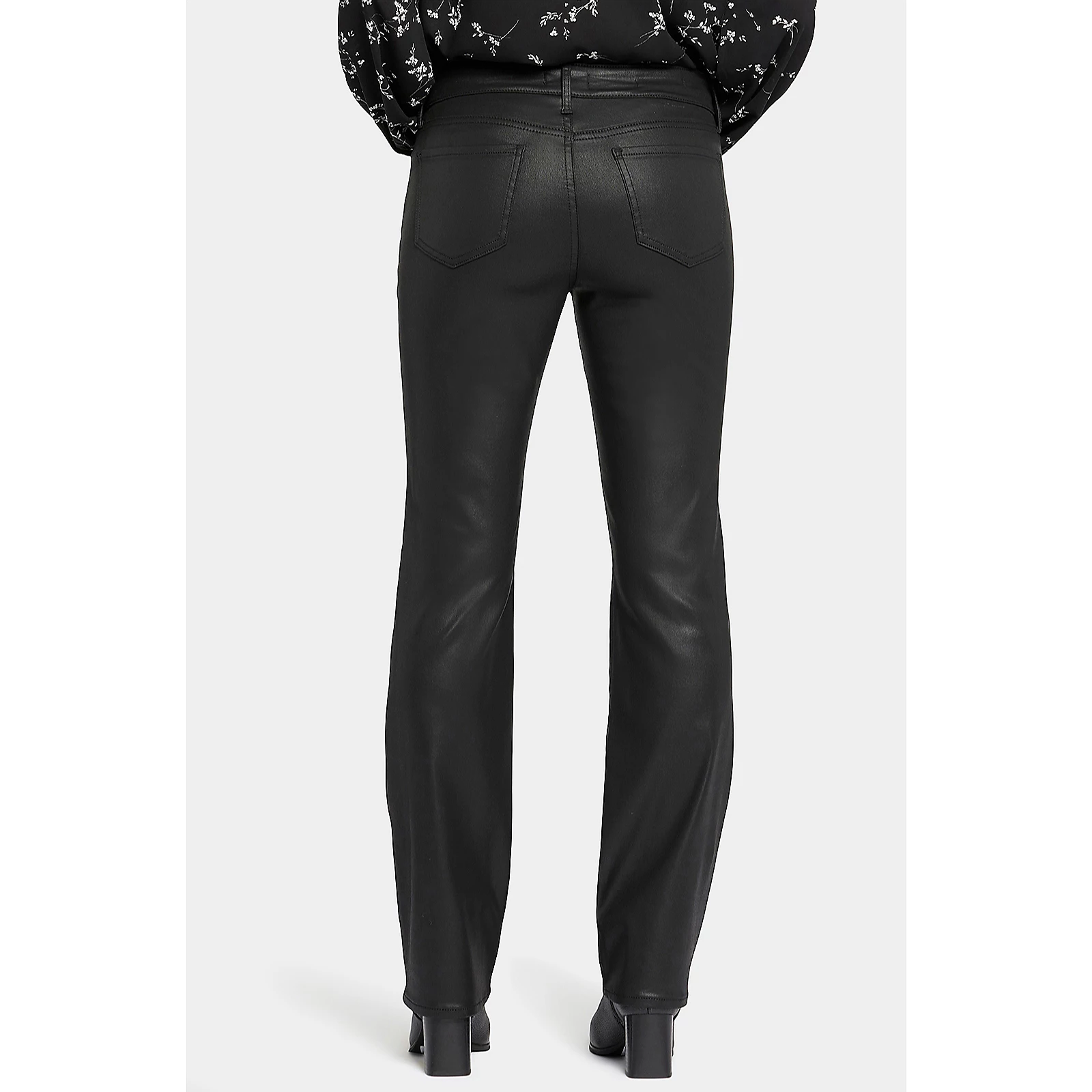 NYDJ Marilyn Straight Leg Coated Jean 5 NYDJ Marilyn Straight Leg Coated Jean