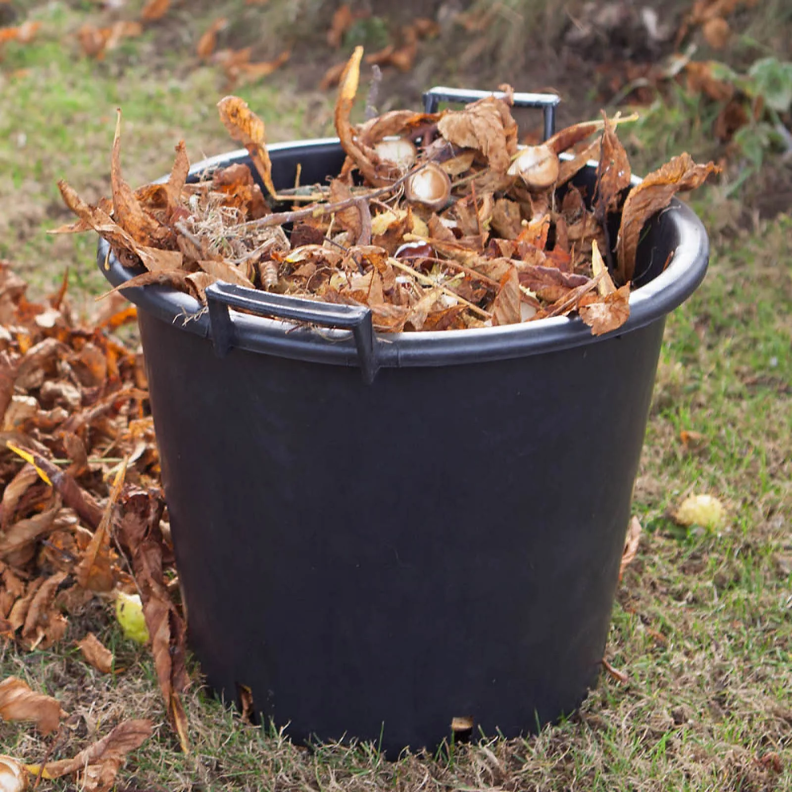 YouGarden 30L Heavy Duty Black Pot x6