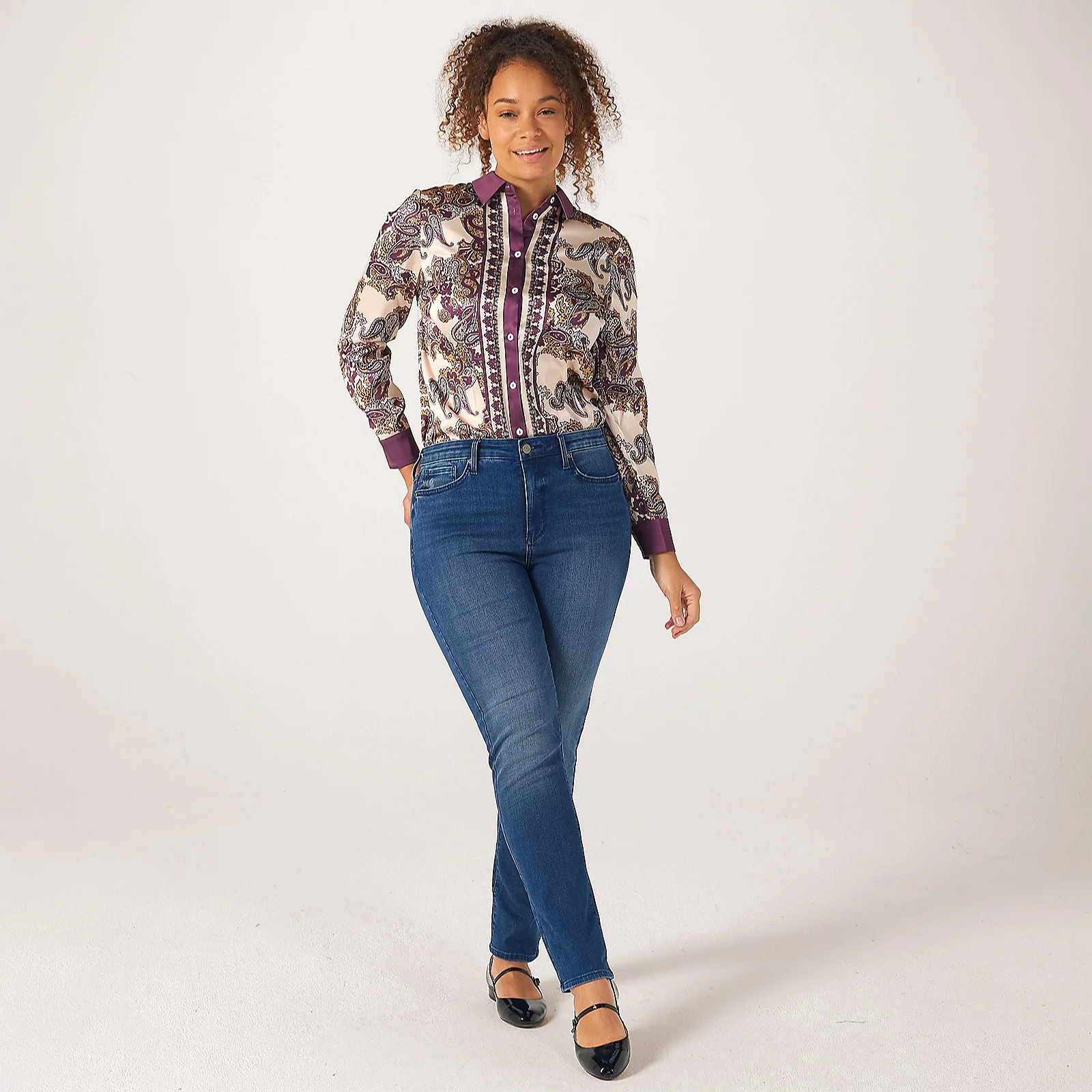 NYDJ Sheri Slim Leg Jean