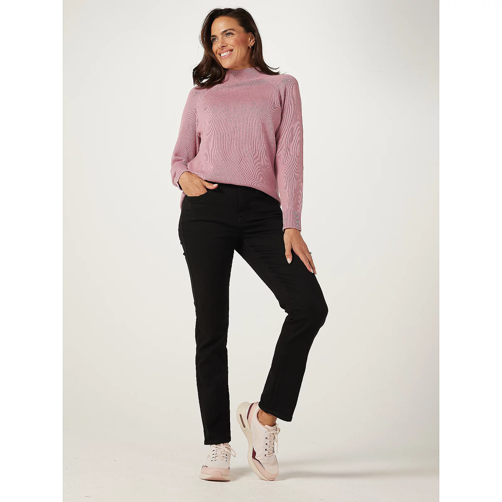 NYDJ Sheri Slim Leg Jean - Black