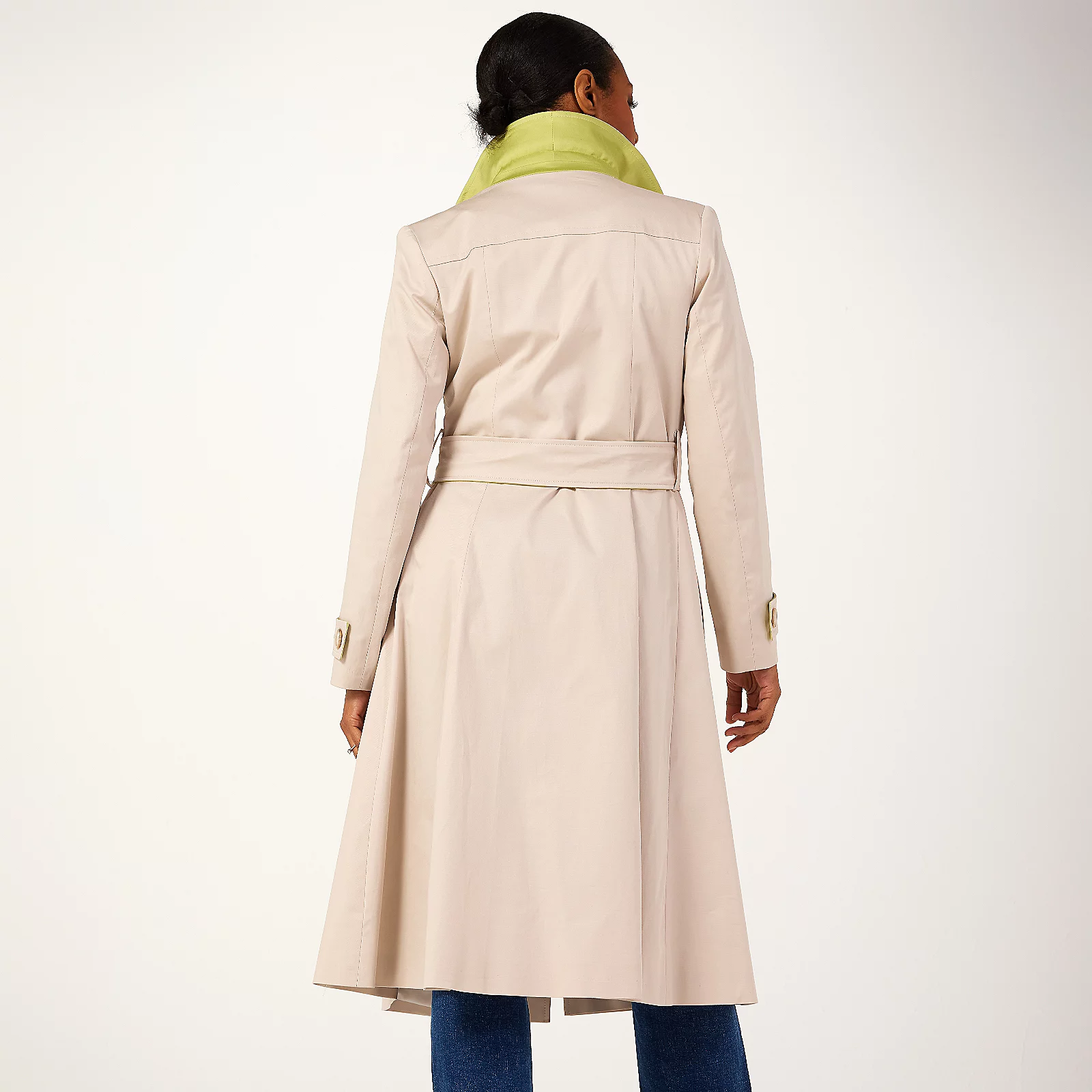 Helene Berman Double Breasted Trench Coat