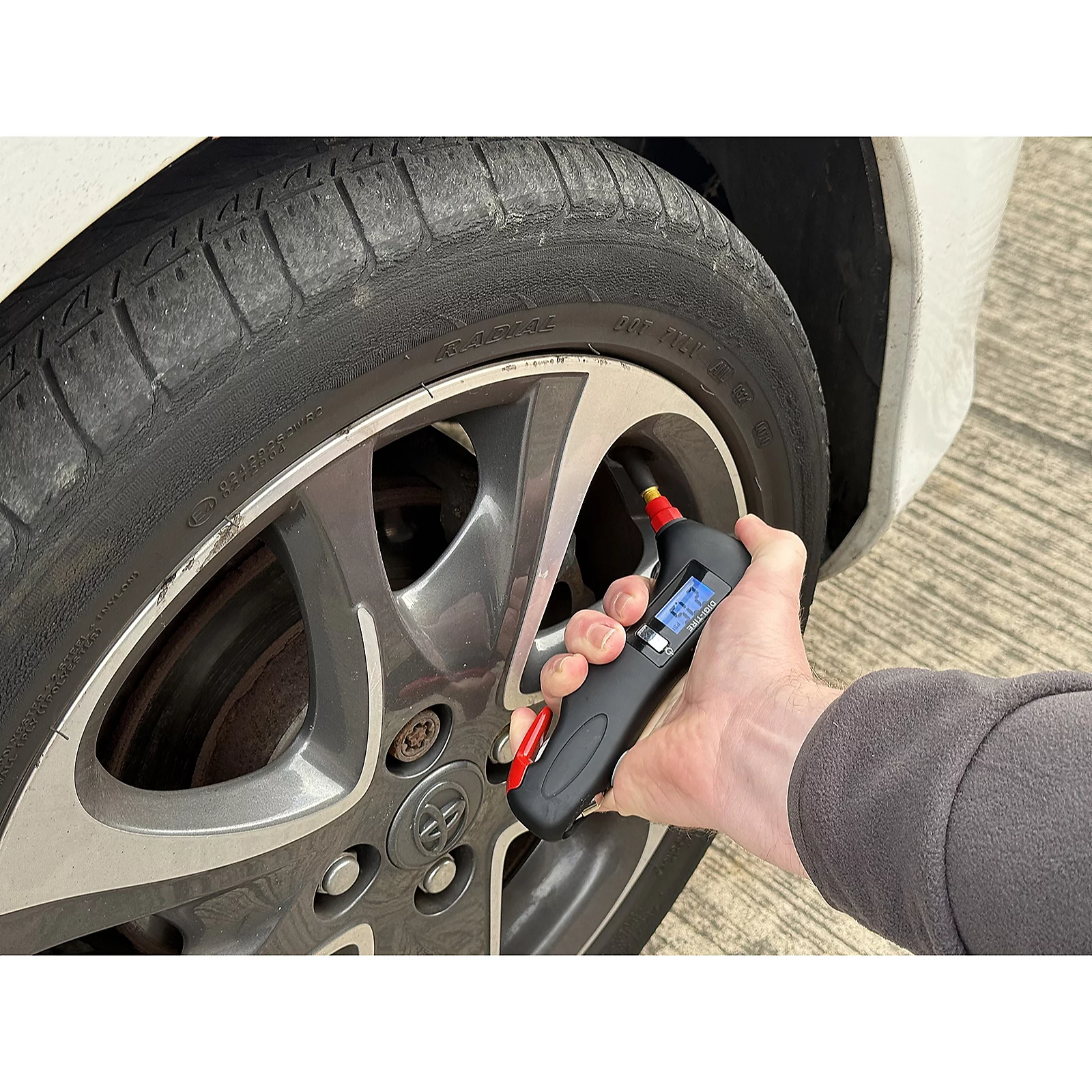 SFIXX Multi Function Tyre Pressure Gauge