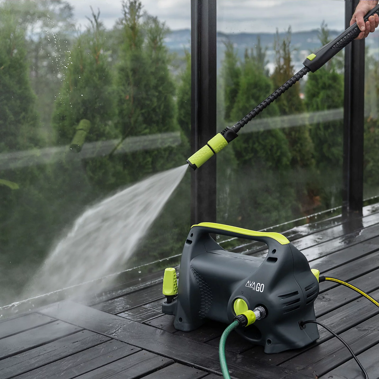 AVA Go P40 Xtra Large Pressure Washer with Additional Accessories