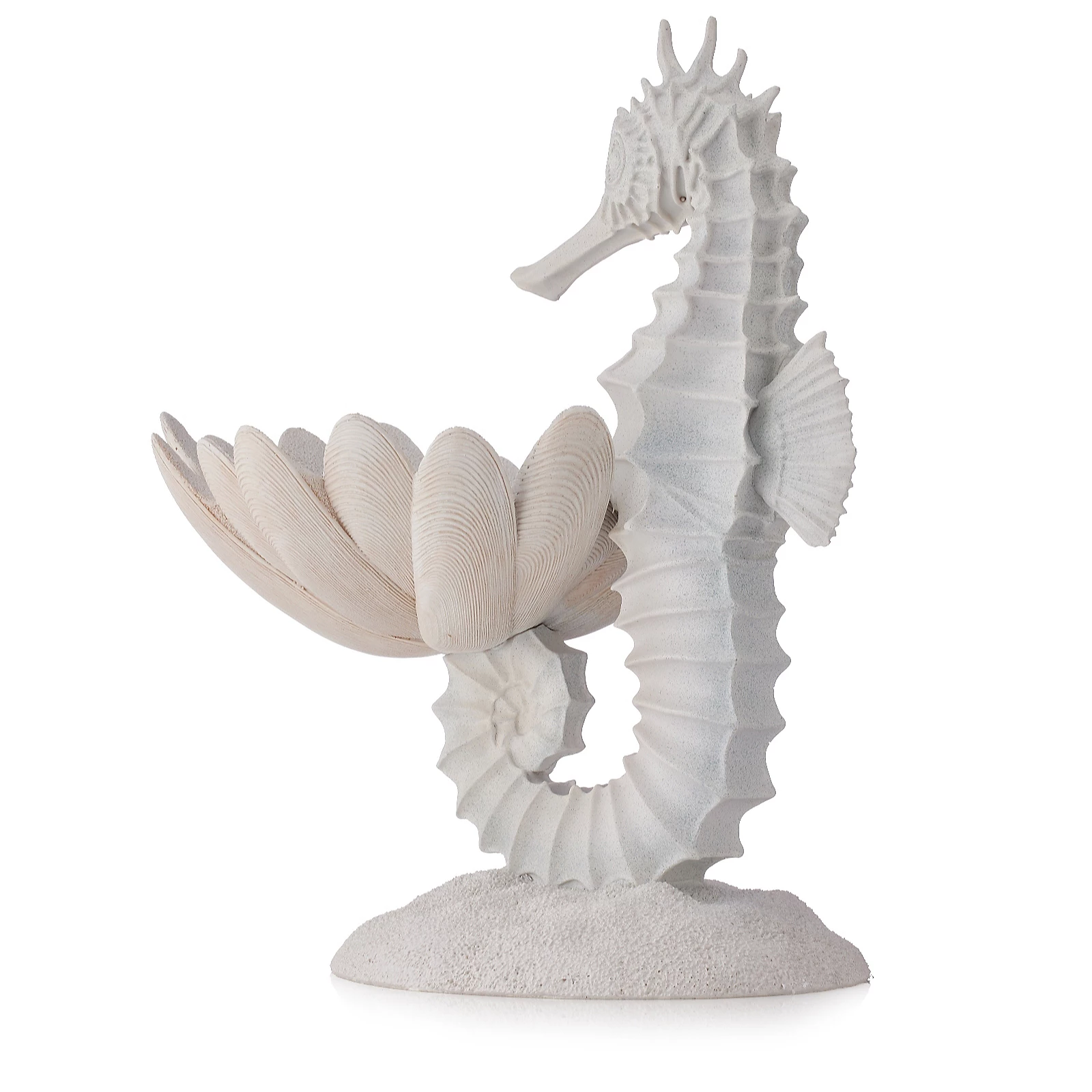 Garden Reflections Coastal Edit Seahorse Bird Bath