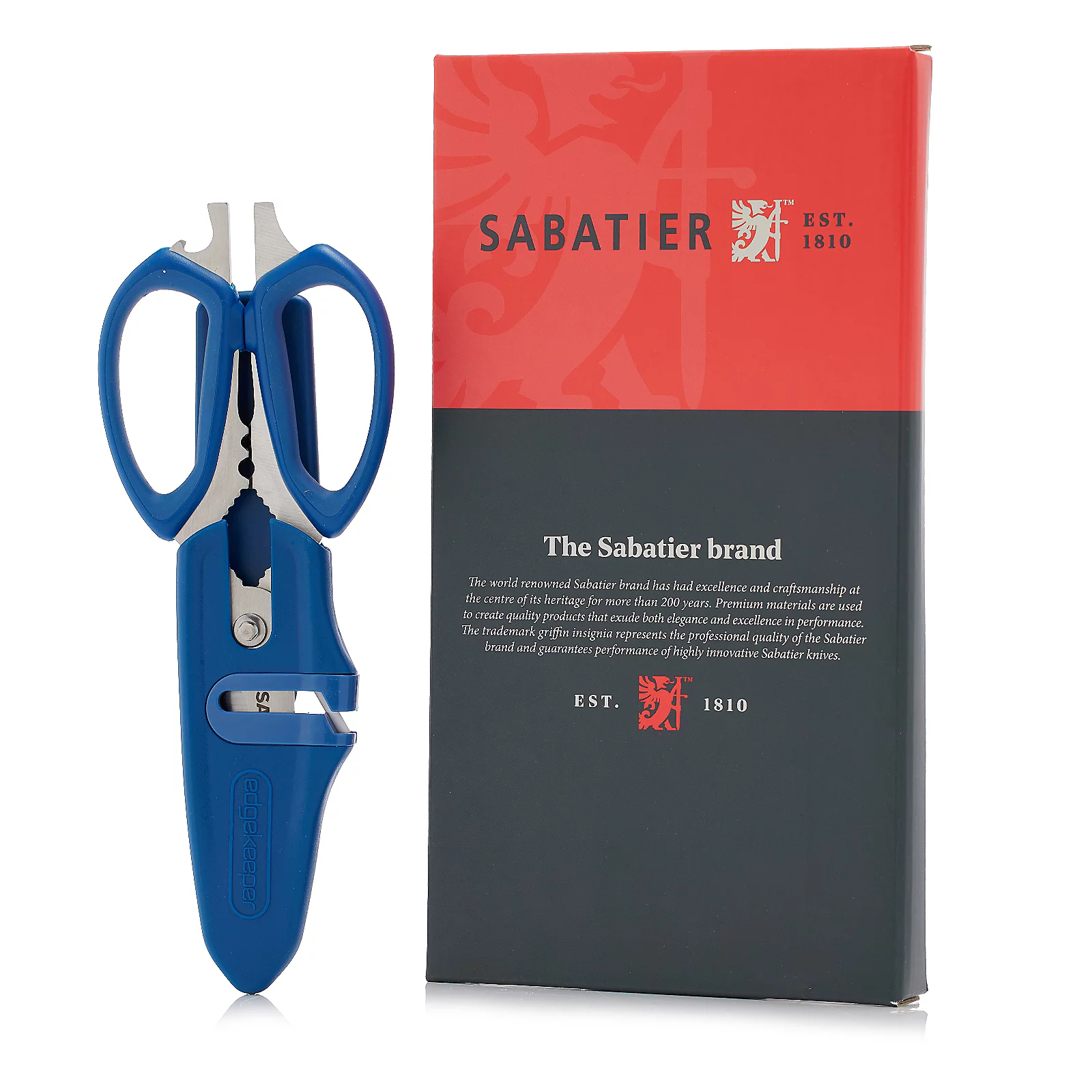 Sabatier Set of 2 Multifunctional 10 in 1 Scissors with Gift Box