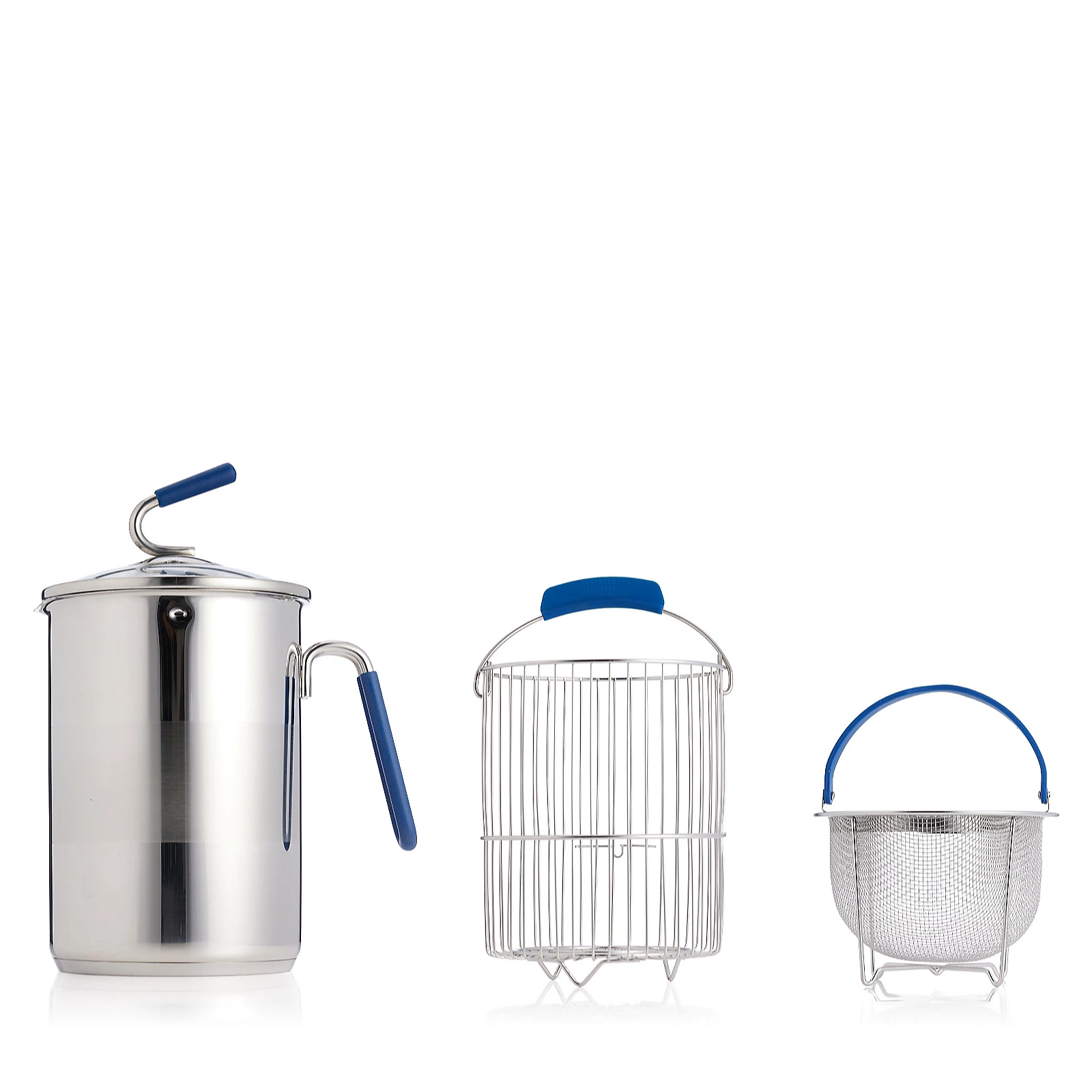 Kuhn Rikon Multi 2.7L Strainer Pot with Additional Basket
