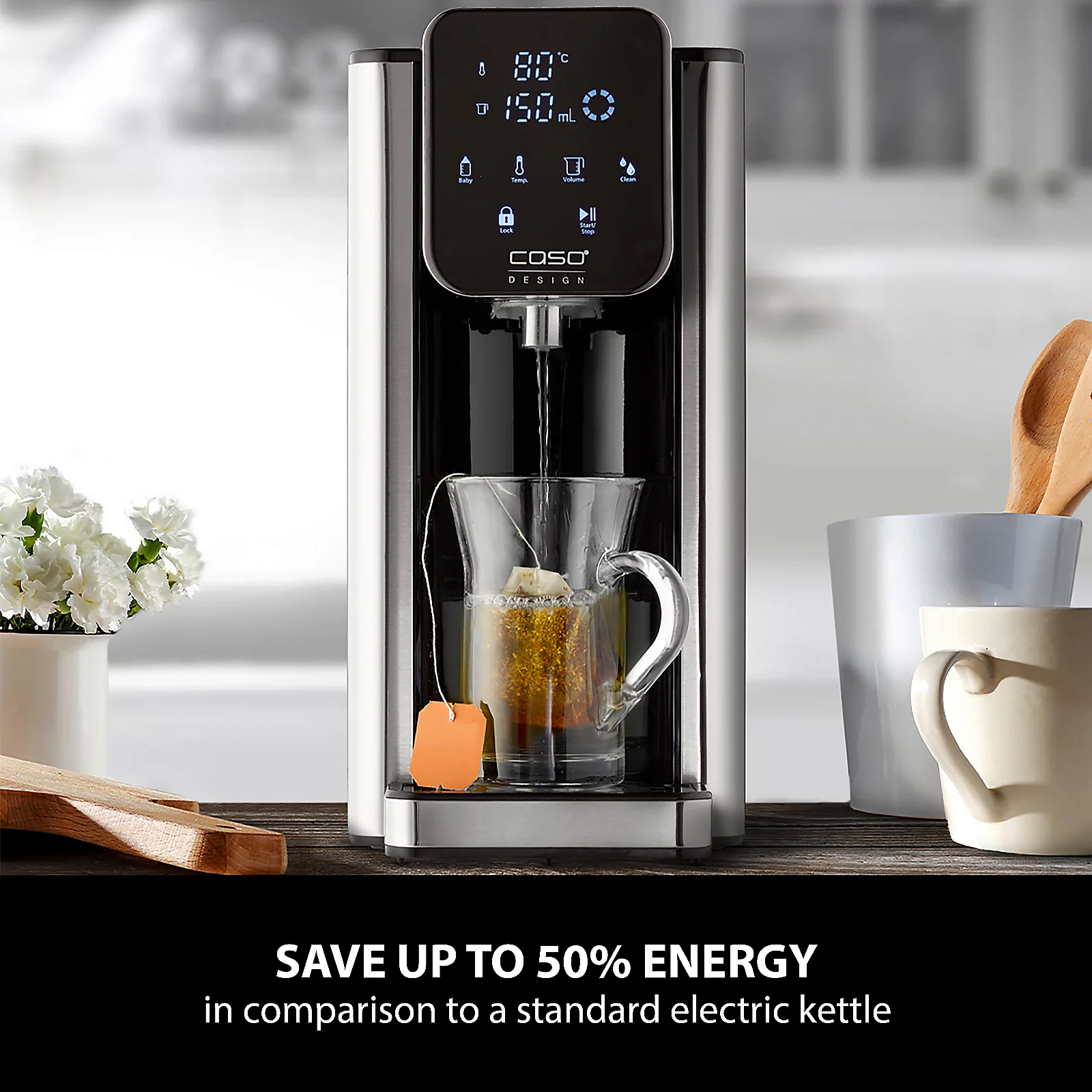 CASO Design Turbo LED Hot Water Dispenser
