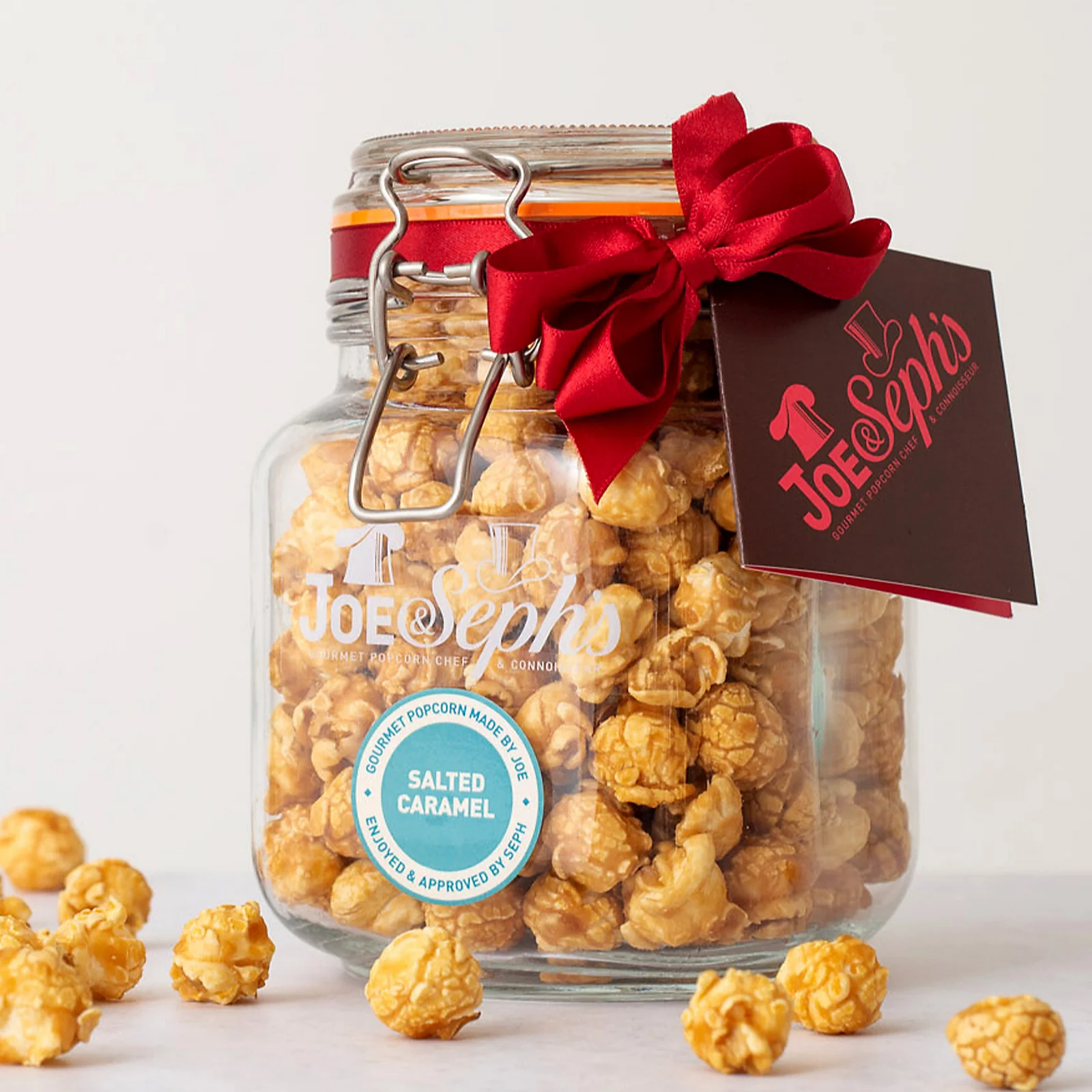 Joe & Seph's Salted Caramel Popcorn Gift Jar