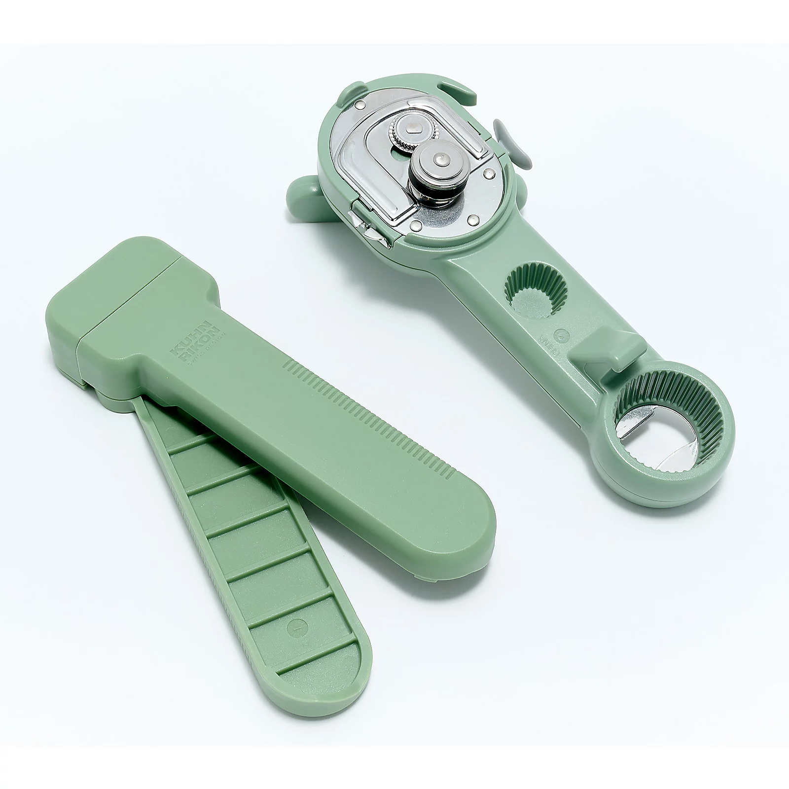 Kuhn Rikon 6-1 Compact Auto Safety Can Opener + Compact Jar