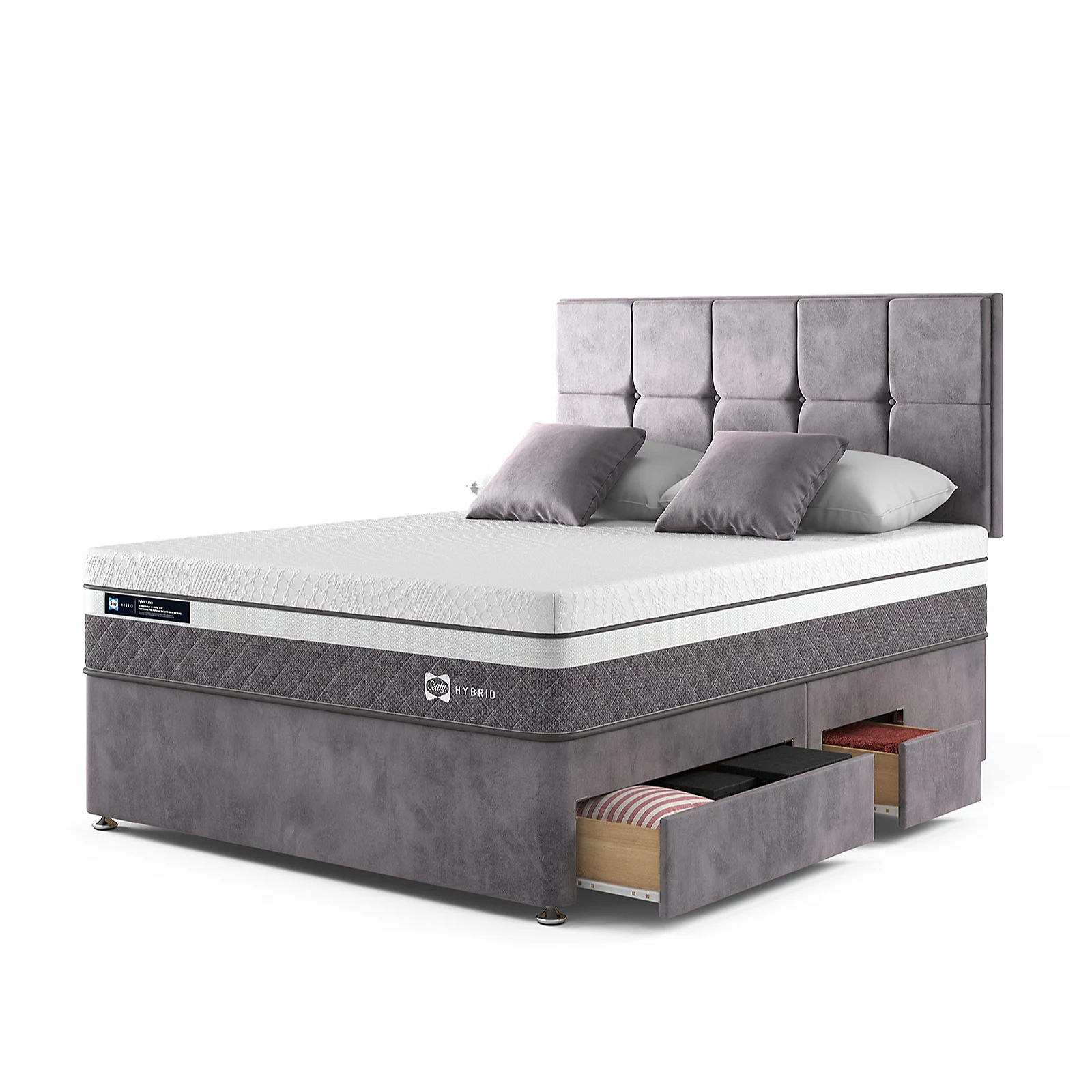 Sealy Hybrid Latex Mattress & Divan