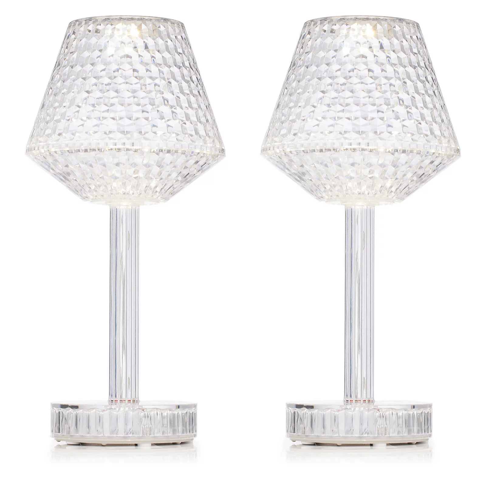JM by Julien Macdonald Set Of 2 Indoor / Outdoor Touch Lamps