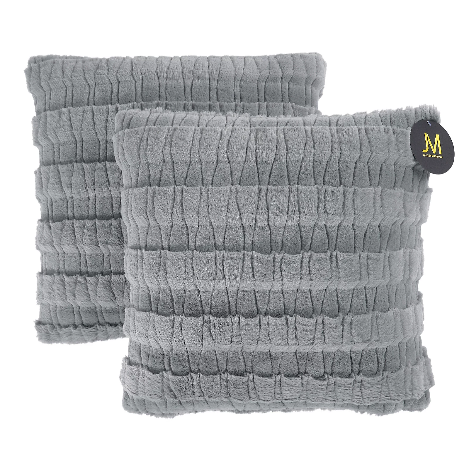 JM by Julien Macdonald Set of 2 Faux fur Cushions