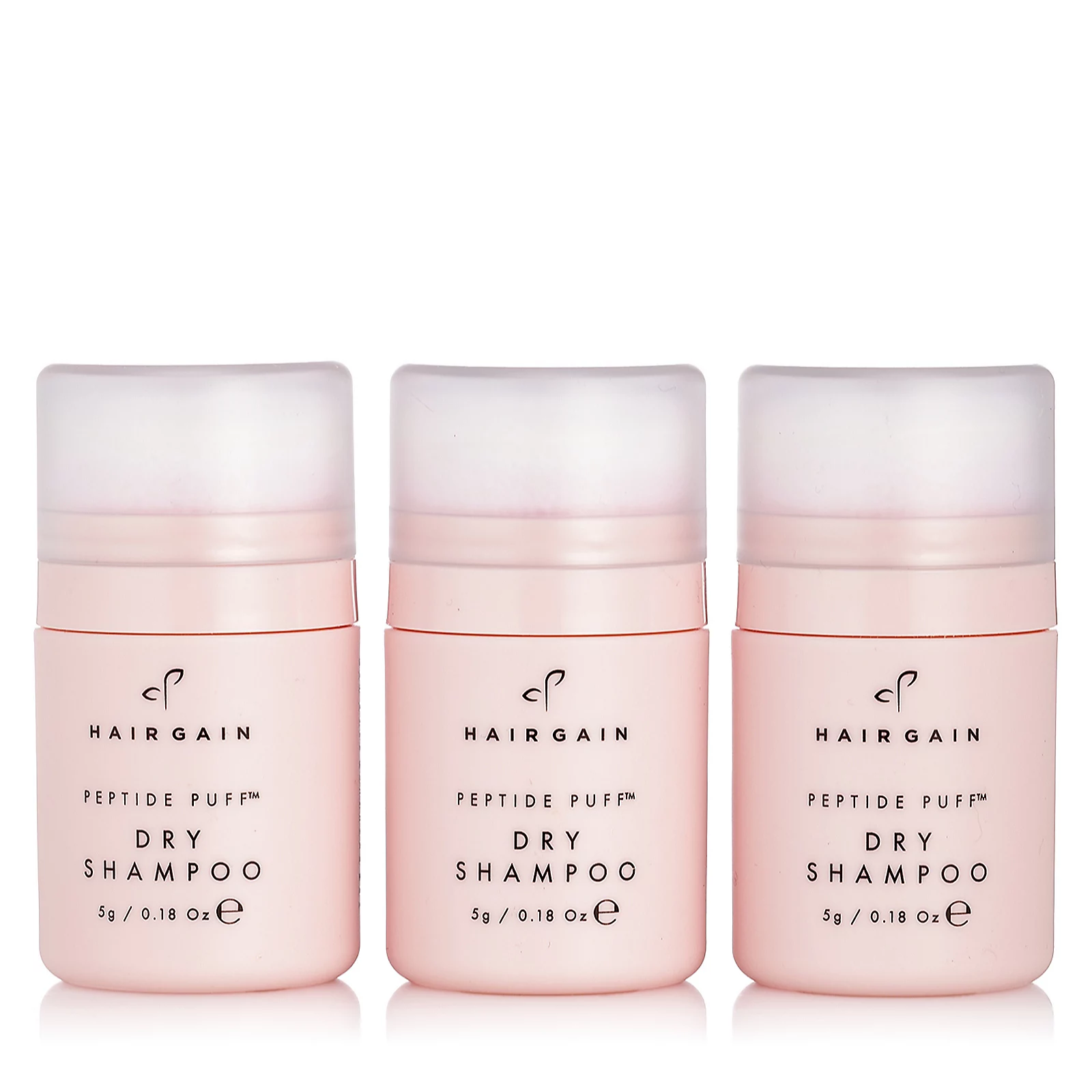 Hair Gain Peptide Puff Dry Shampoo Trio