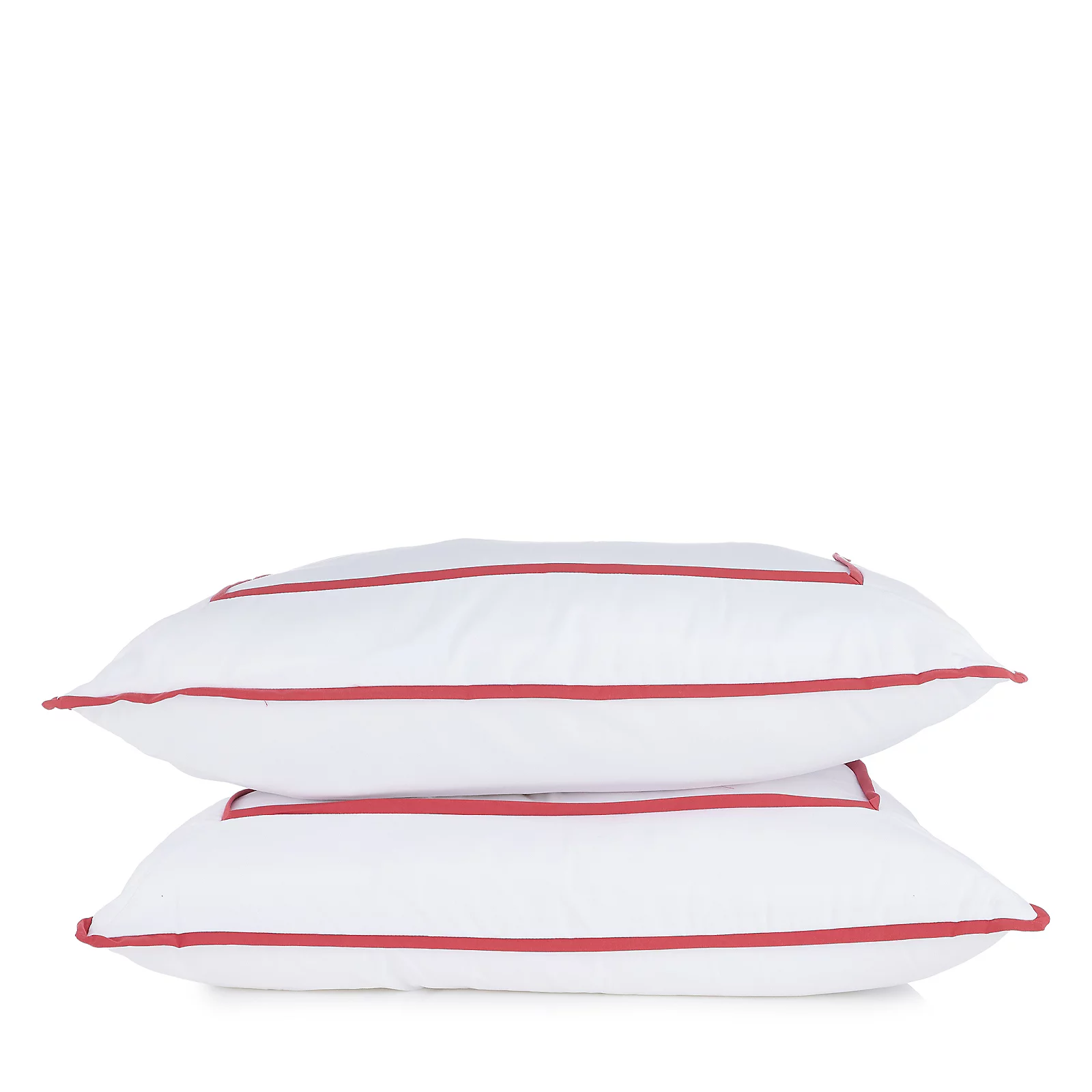 Cozee Home Set of 2 Oversized Filled Cushions with Piping Detail