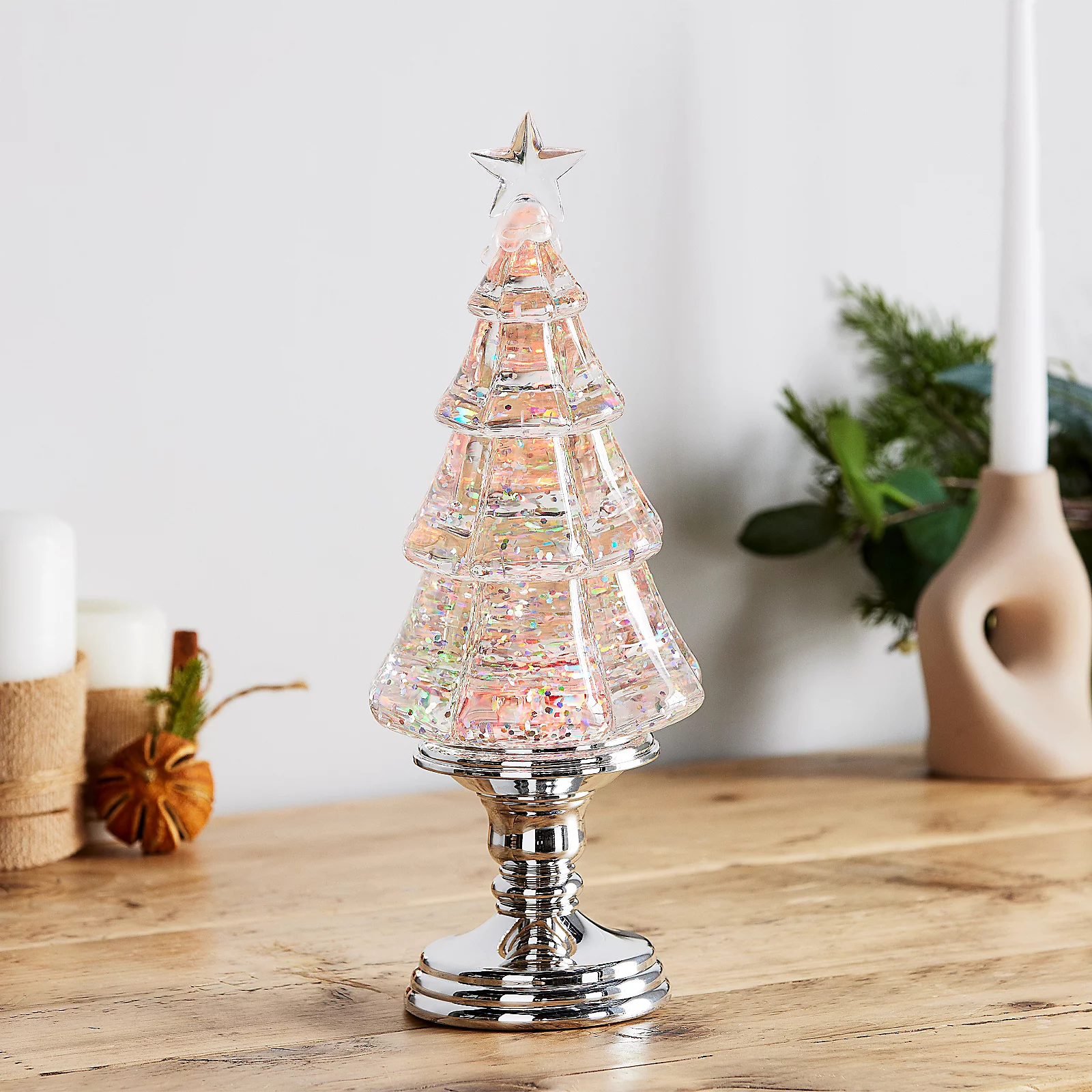 JM by Julien Macdonald 35cm Christmas Tree Water Spinner