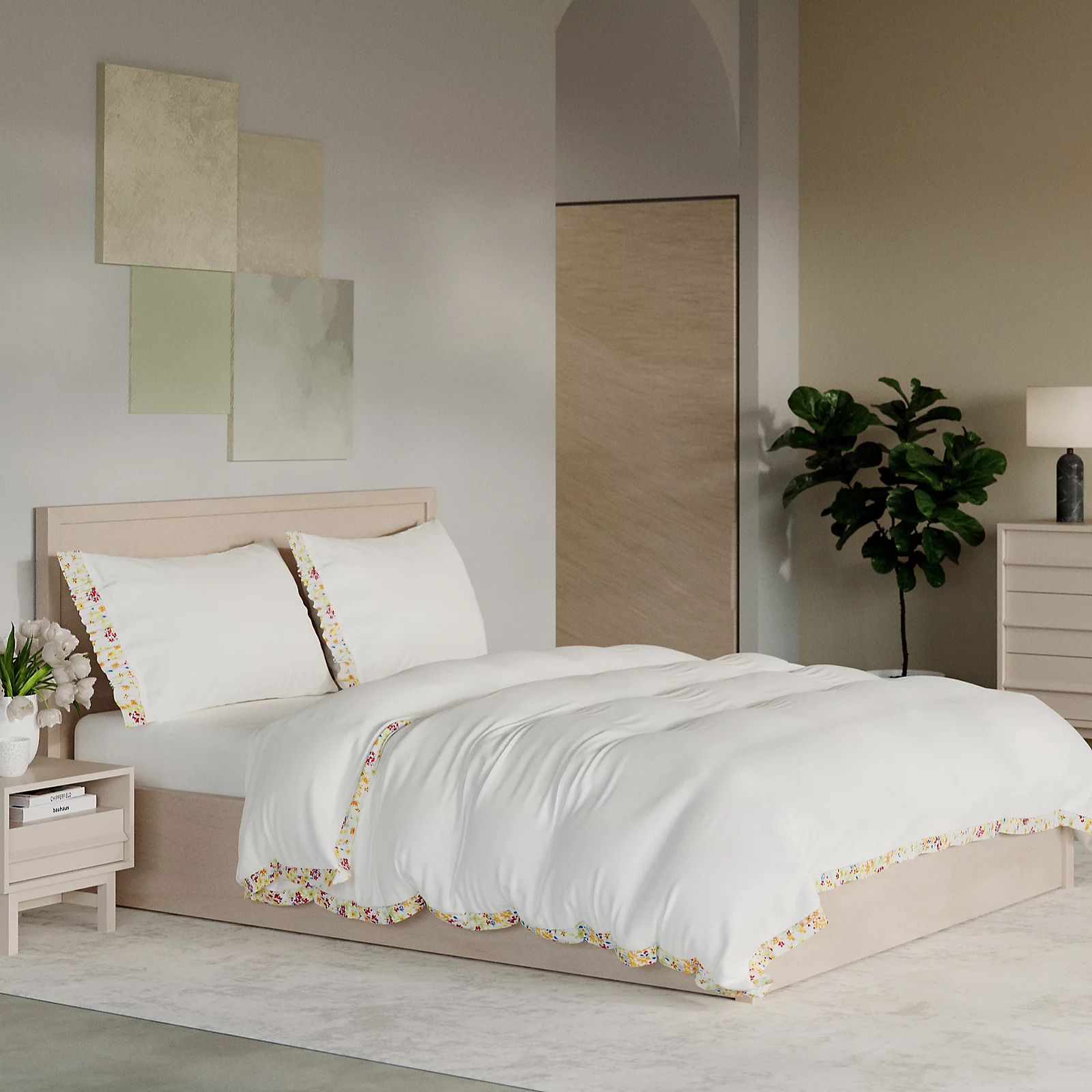 Supersoft by Cozee Home Redesigned Classic 4-Piece Duvet Set