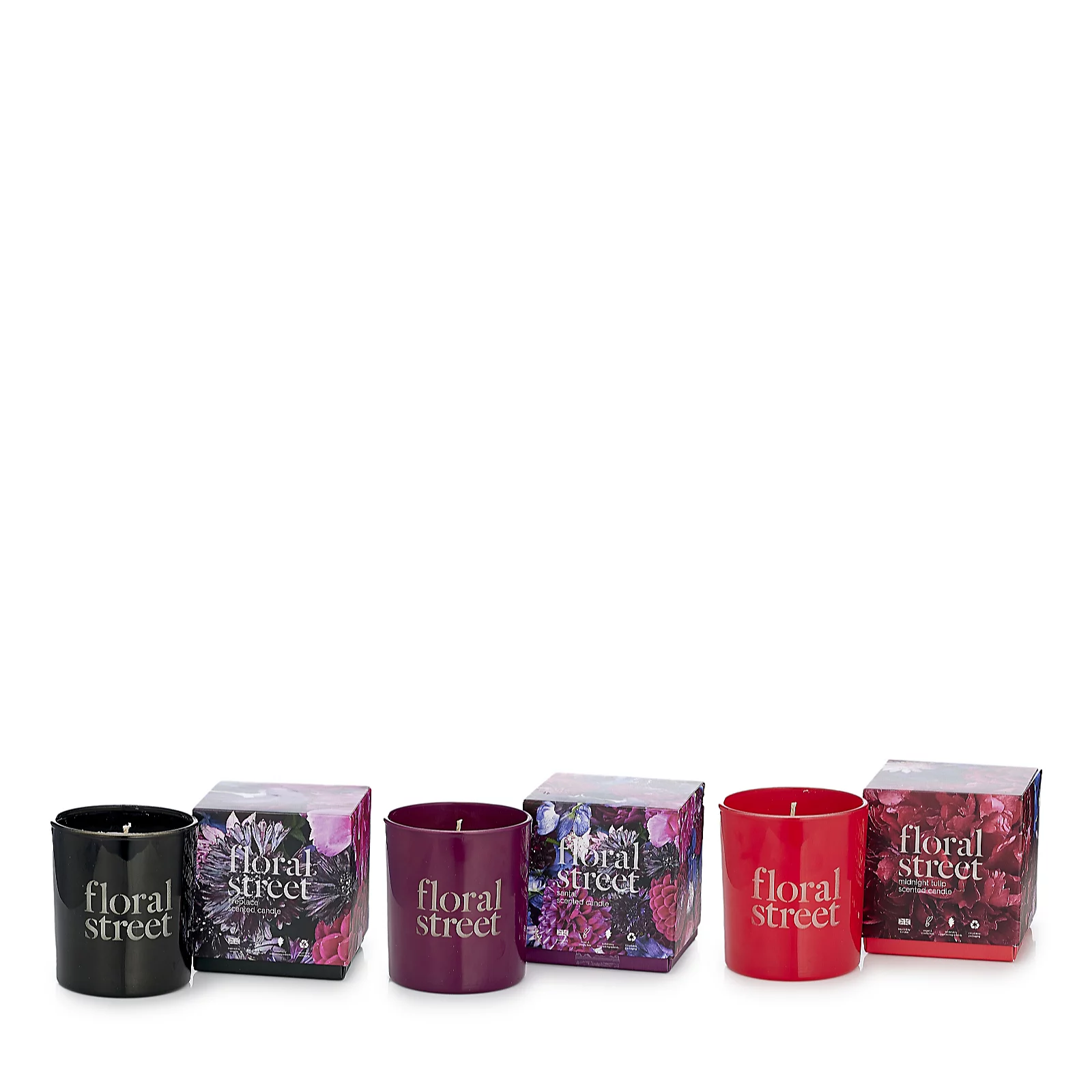 Floral Street Trio of Candles