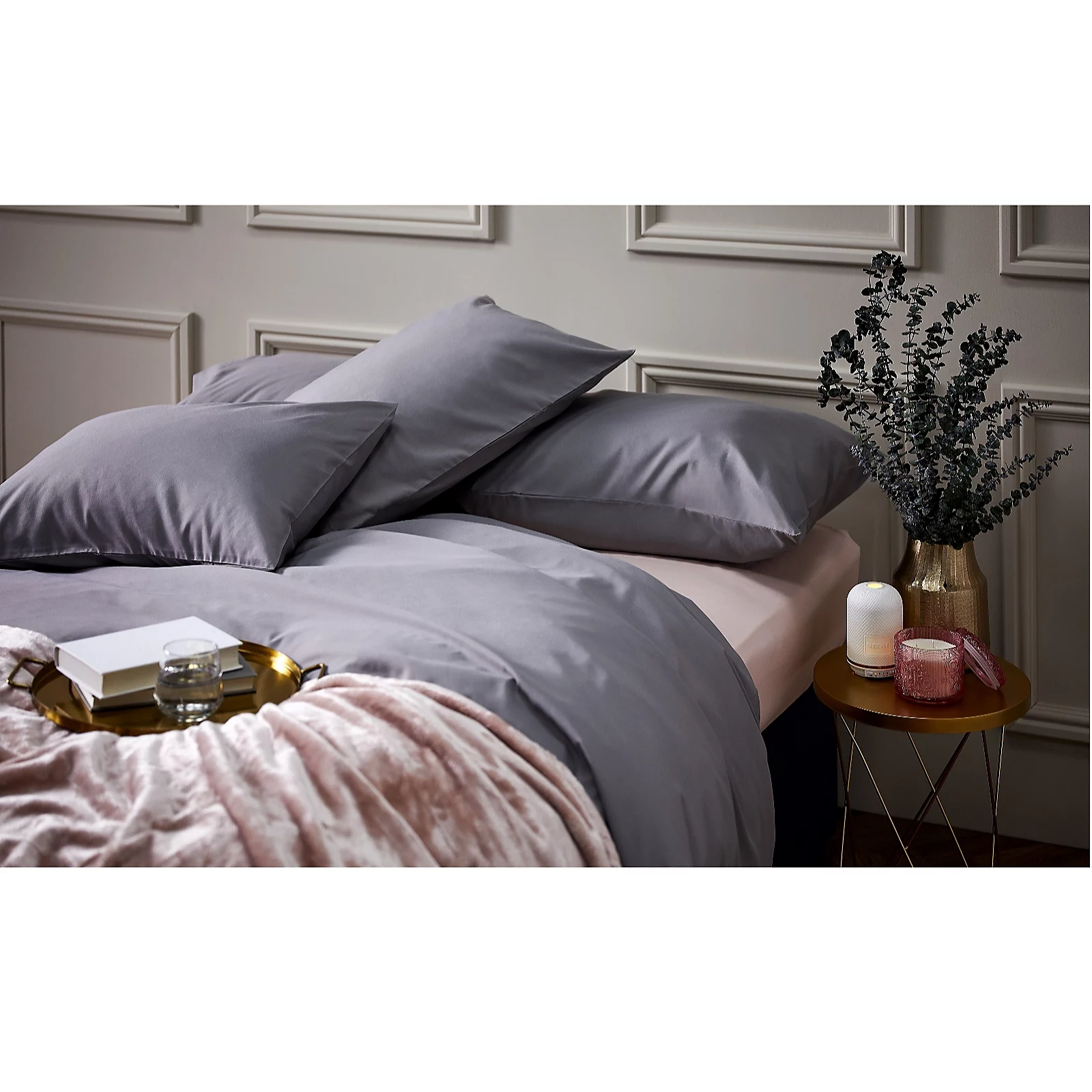 Cozee Home Supersoft Set of 2 Housewife Pillowcases