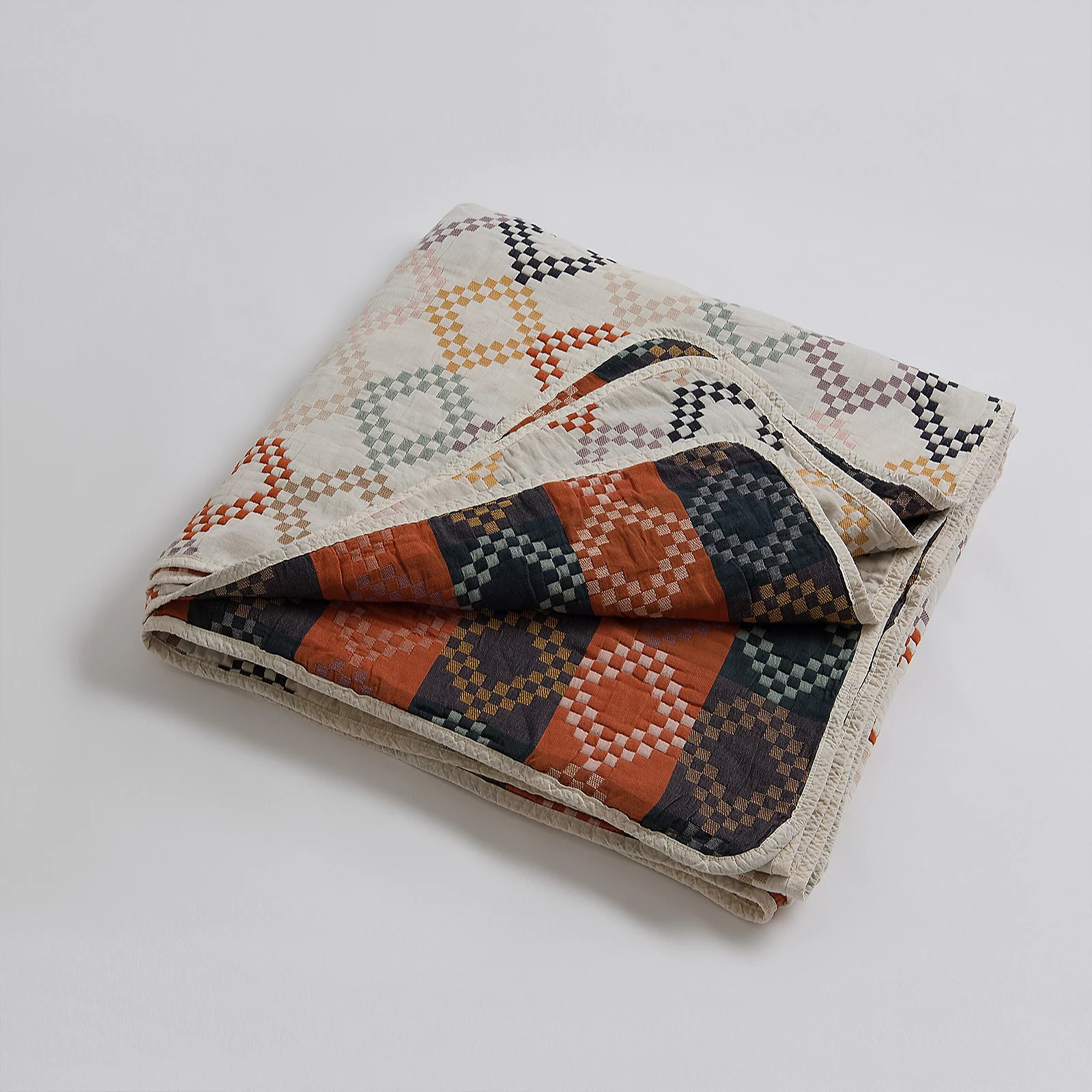 Secret Linen Store Jolene 100% Cotton Quilted Throw 4 Secret Linen Store Jolene 100% Cotton Quilted Throw