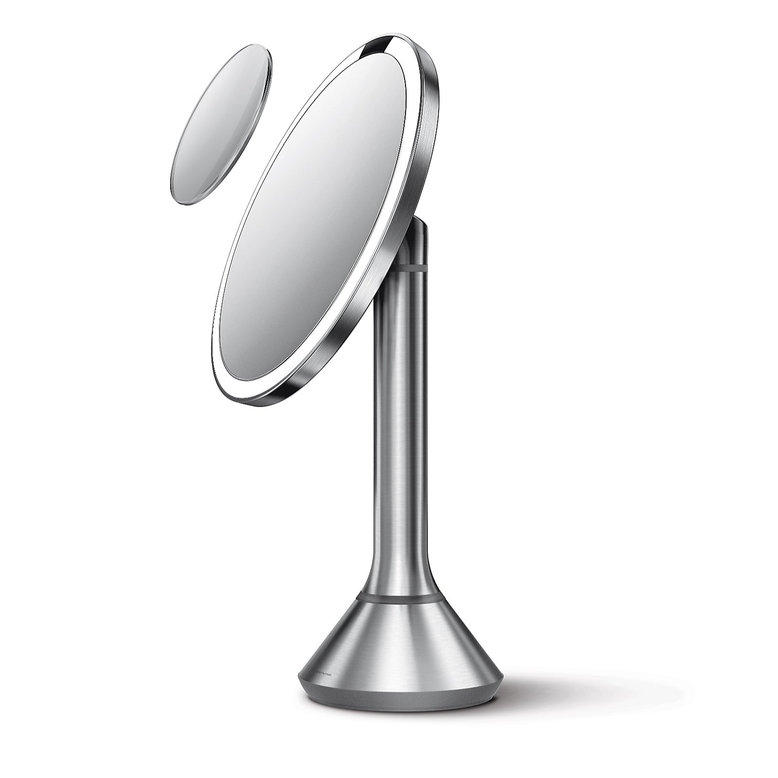simplehuman 20cm Sensor Mirror with Touch-Control Brightness 5x & 10x Mag