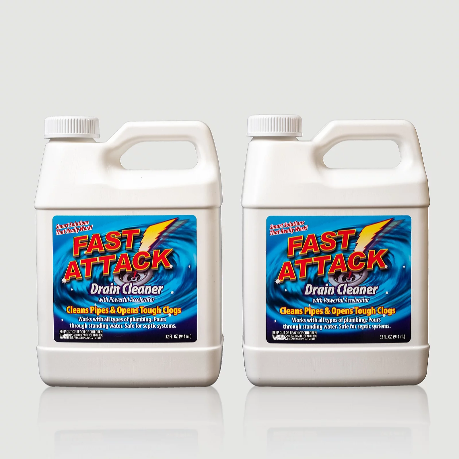 Fast Attack 2 Piece Drain Cleaning Kit