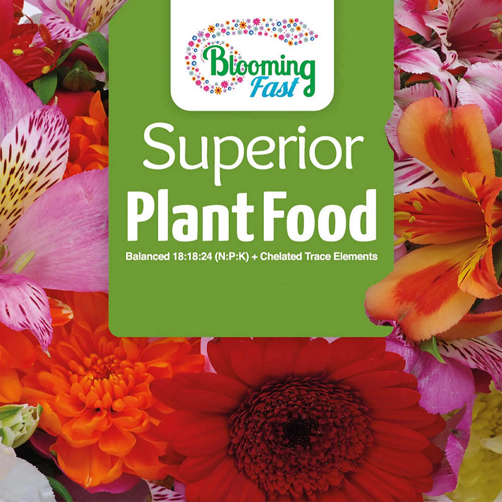 YouGarden Blooming Fast Superior Soluble Fertiliser 1.25Kg x2
