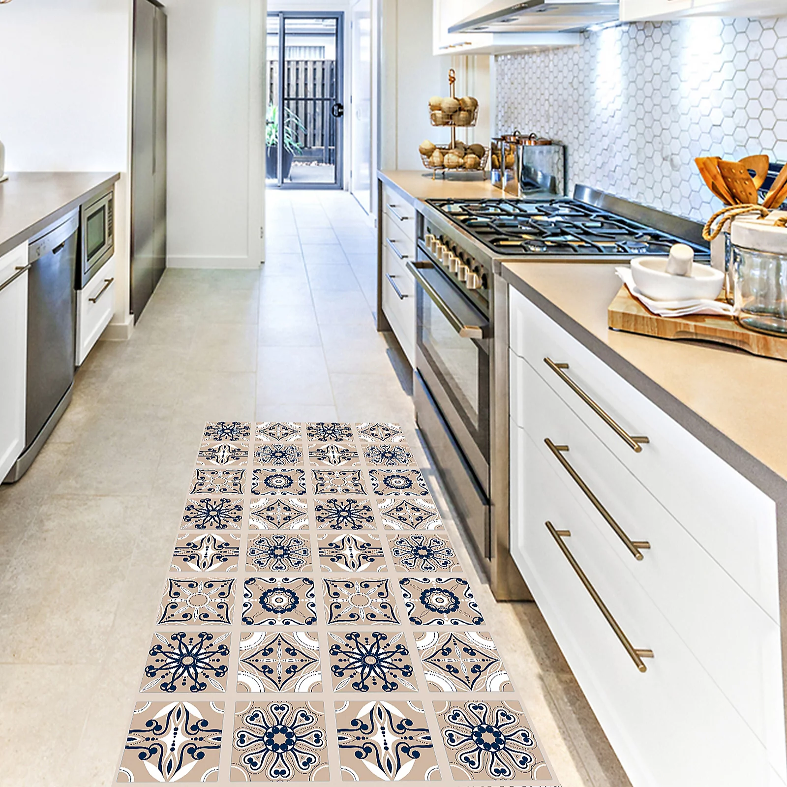 Artsy Mats Printed Vinyl Home Mats 3 Artsy Mats Printed Vinyl Home Mats