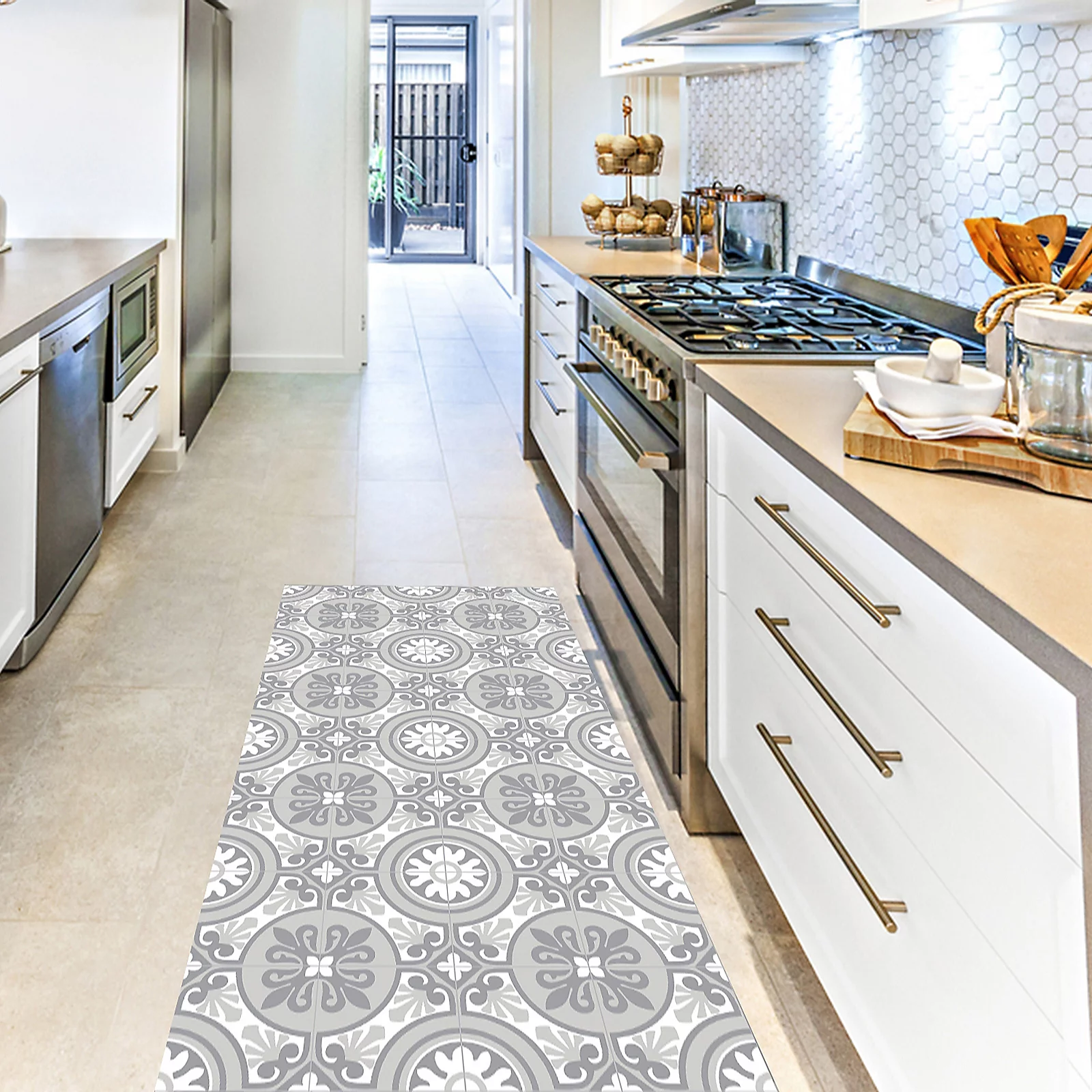 Artsy Mats Printed Vinyl Home Mats 4 Artsy Mats Printed Vinyl Home Mats