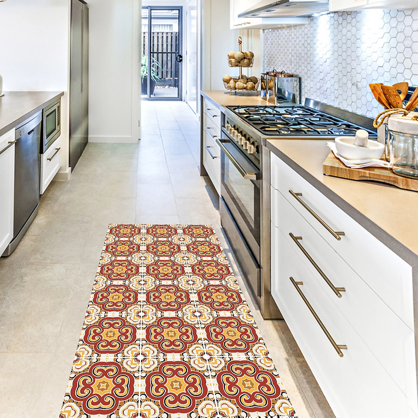 Artsy Mats Printed Vinyl Home Mats 5 Artsy Mats Printed Vinyl Home Mats