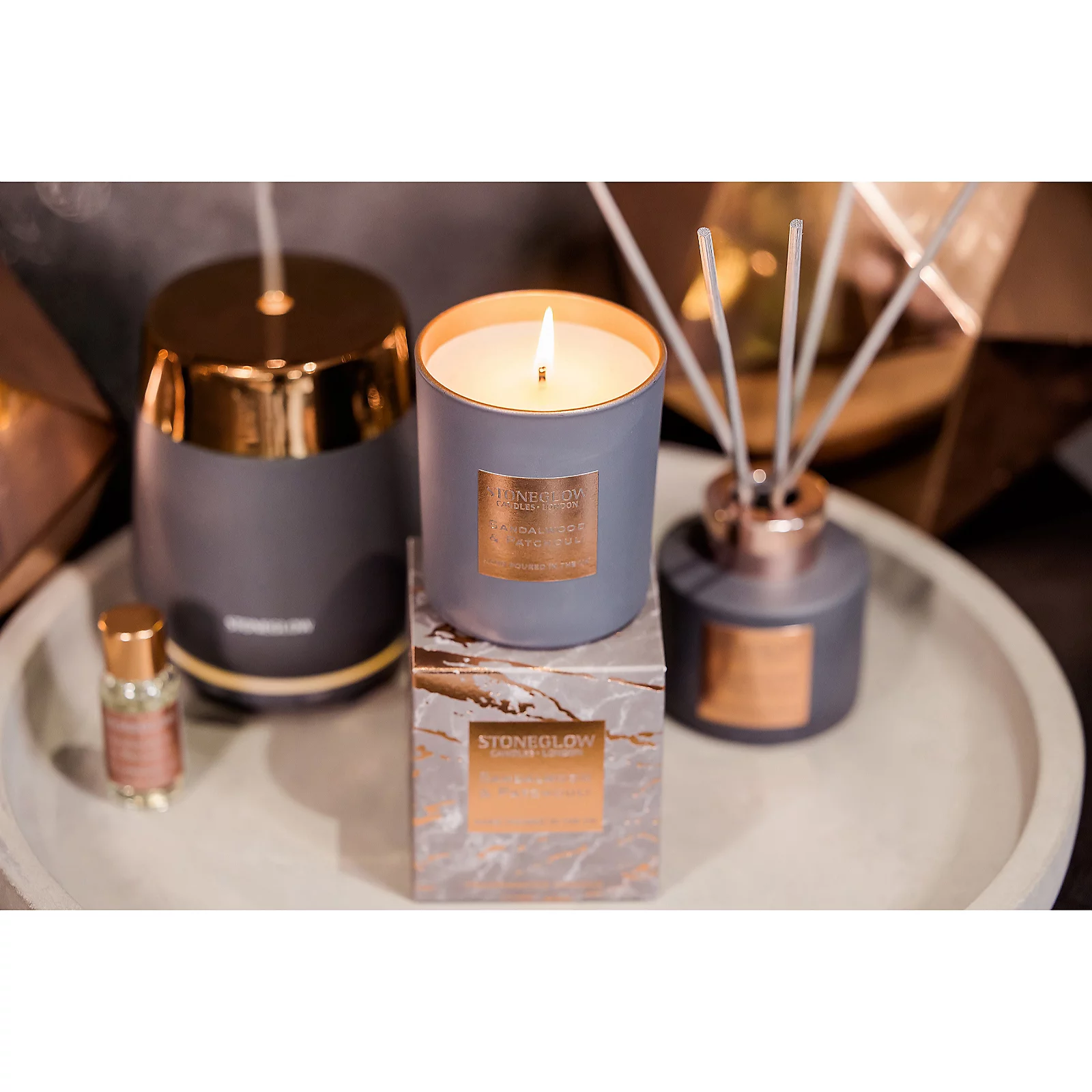 Stoneglow Candle Duo