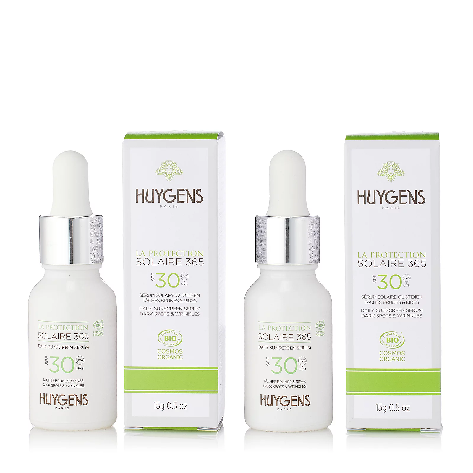 Huygens Sunscreen Serum SPF30 Duo