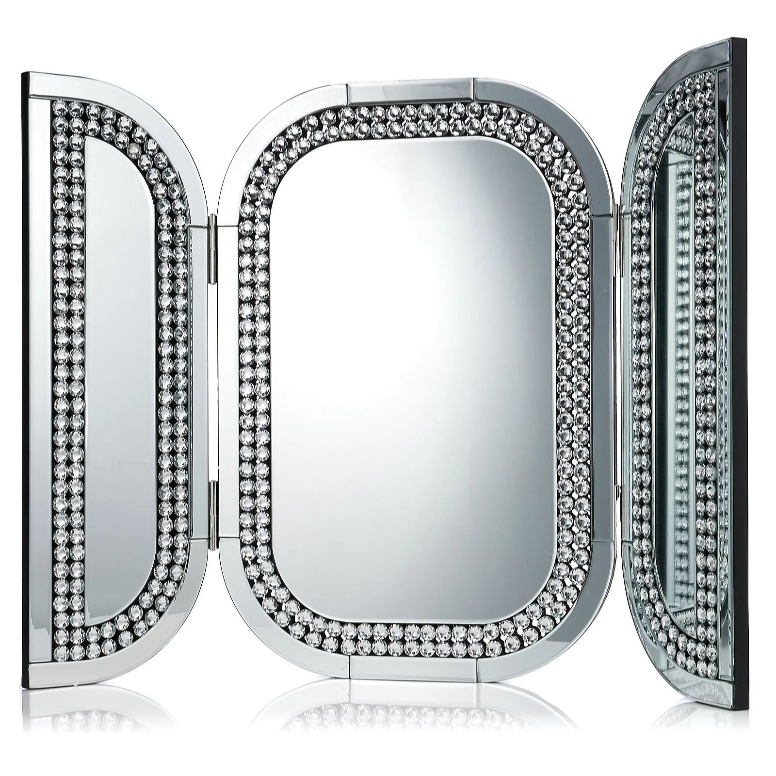 Outlet JM by Julien Macdonald Crystal Dressing Table Mirror