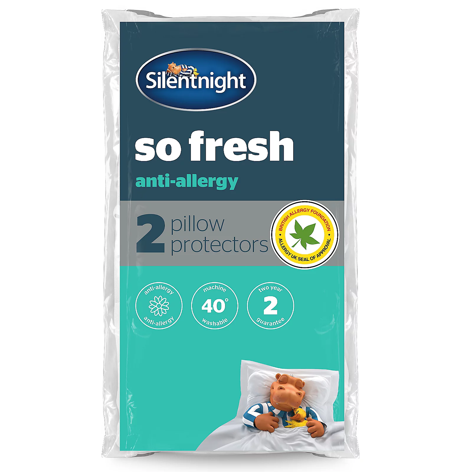 Silentnight So Fresh Quilted Pillow Protection Pair