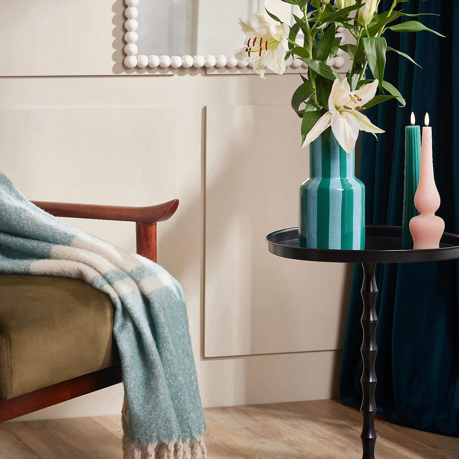 Bundleberry by Amanda Holden Stripe Two Tone Vase