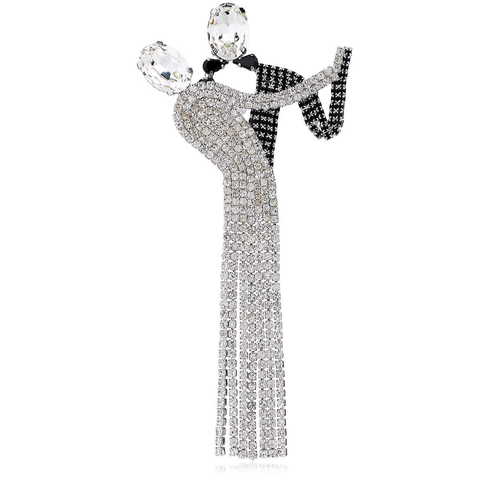 Butler & Wilson Dancing Couple Brooch