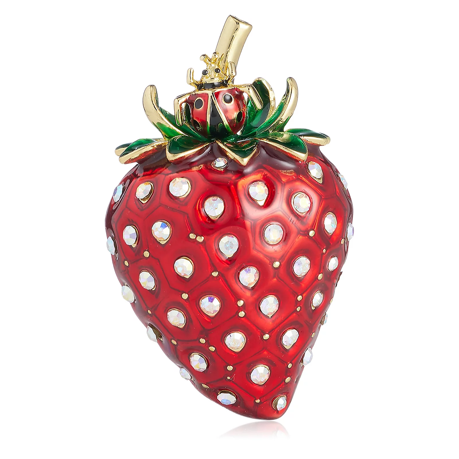 Butler & Wilson Strawberry Brooch