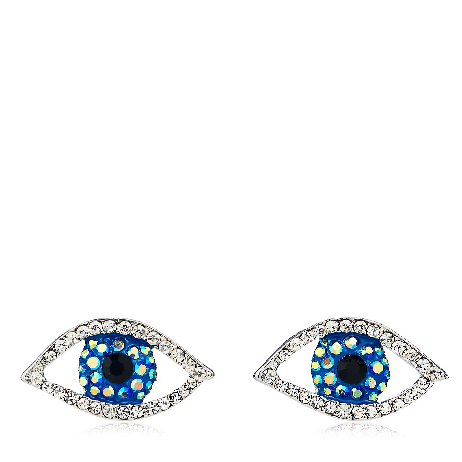 Butler & Wilson Crystal Eye Stud Earrings