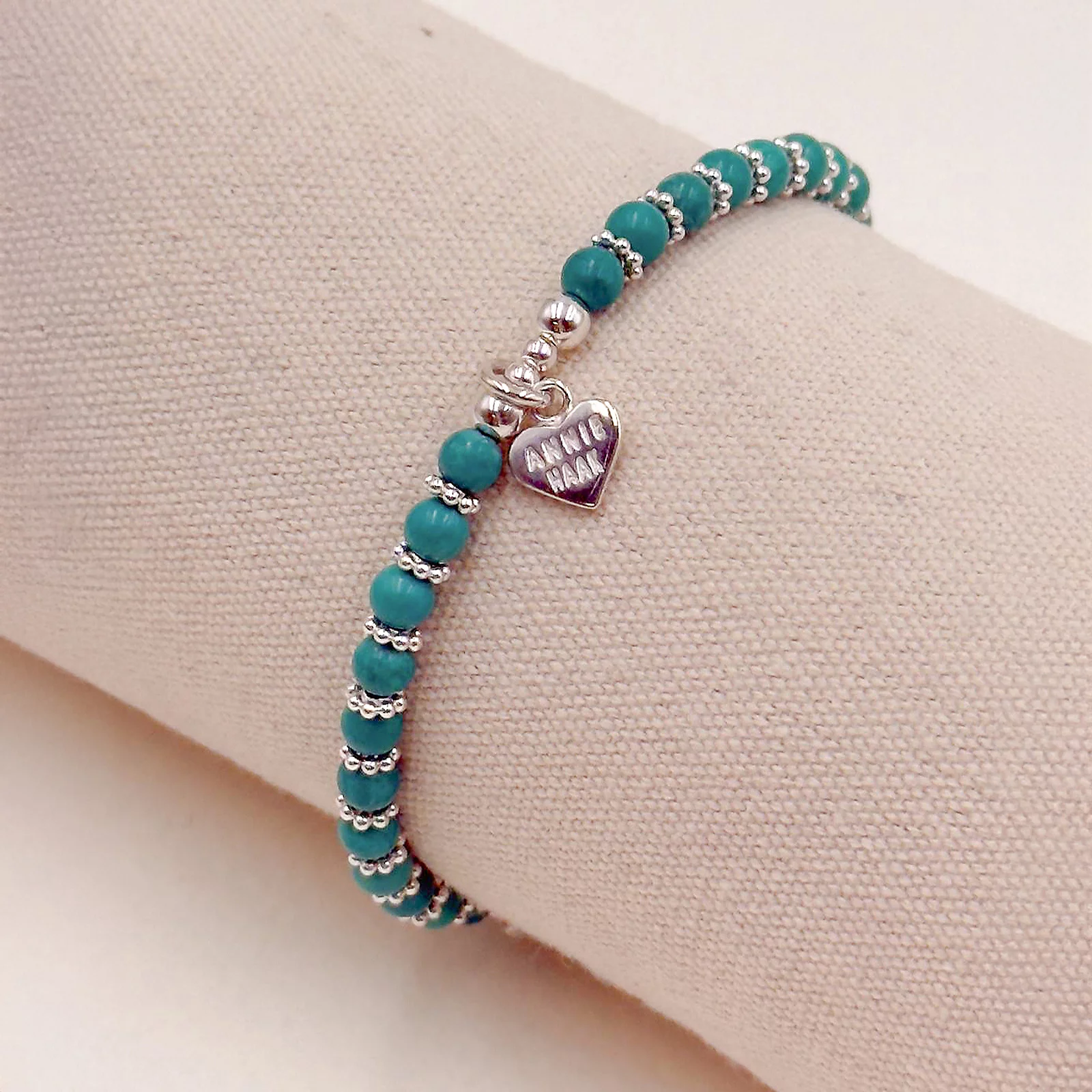 Annie Haak A Lot of Turquoise Bracelet Sterling Silver