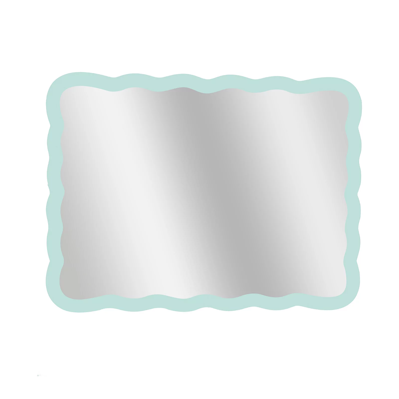 My Garden Stories Sorbet Collection Wave Indoor Outdoor Rectangle Mirror