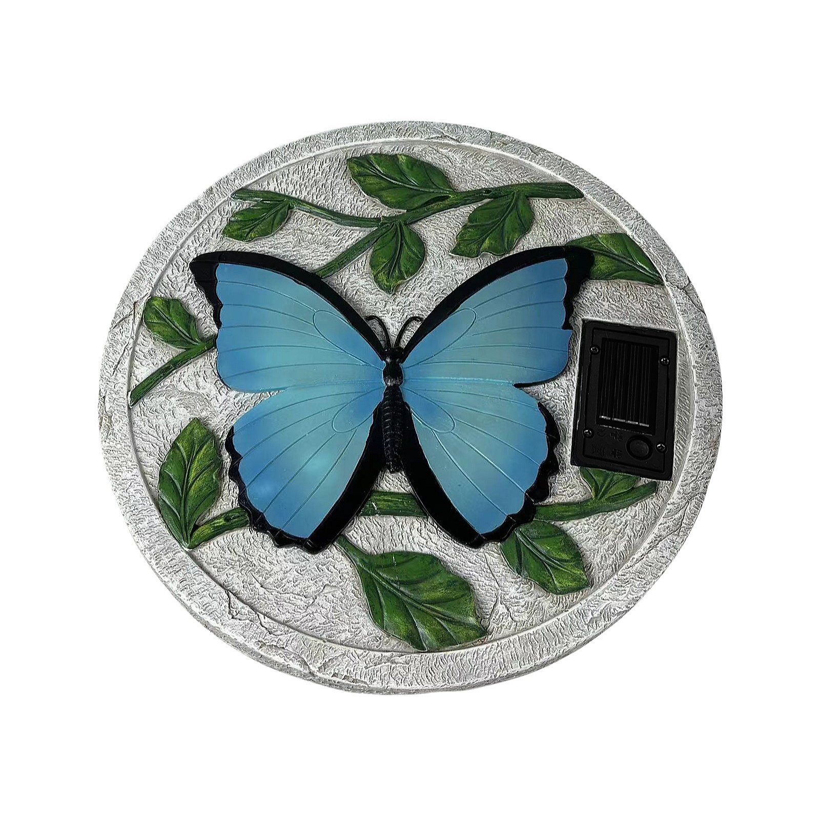 Garden Reflections Set of 2 Solar Decorative Plaques