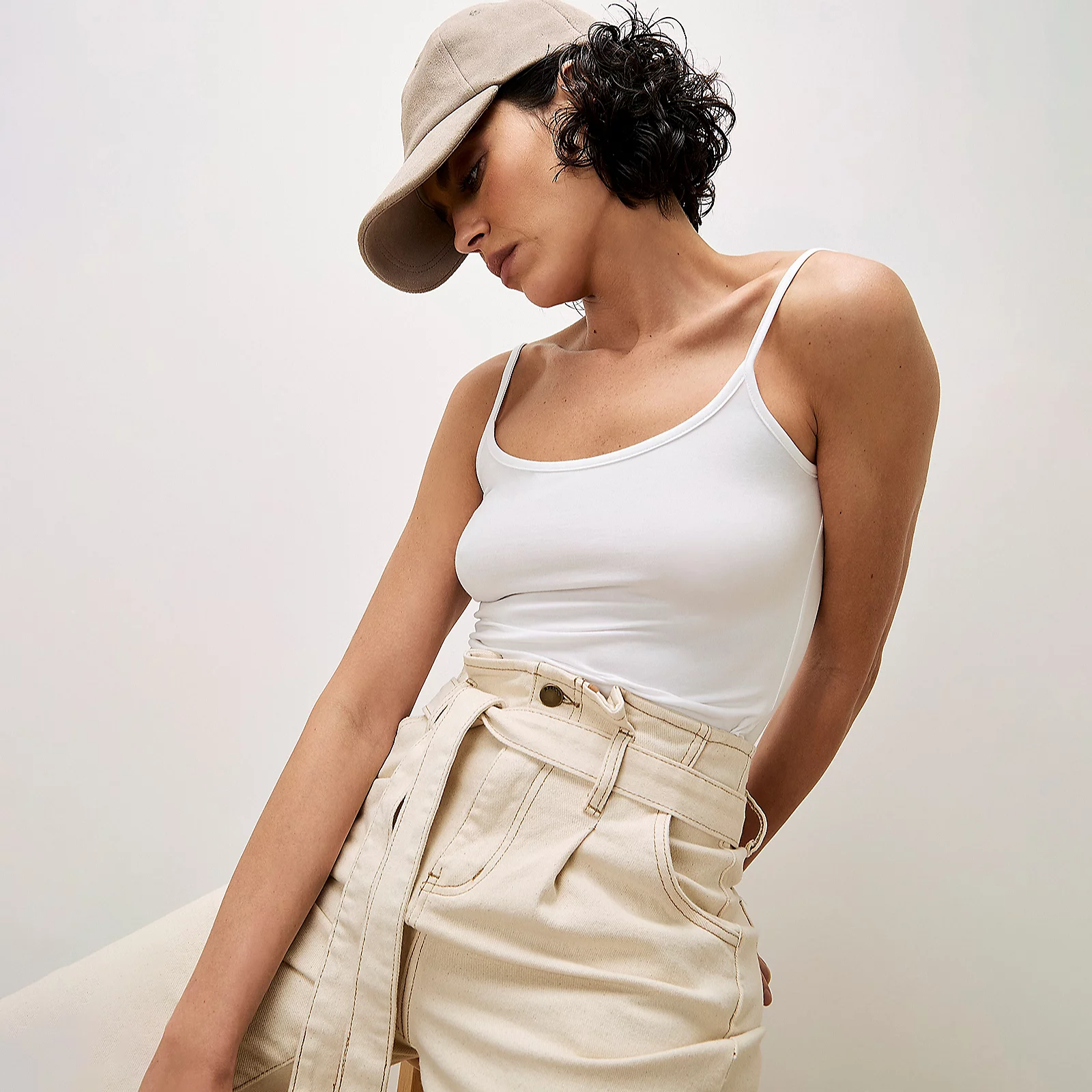 Apricot Stella Mom Jean