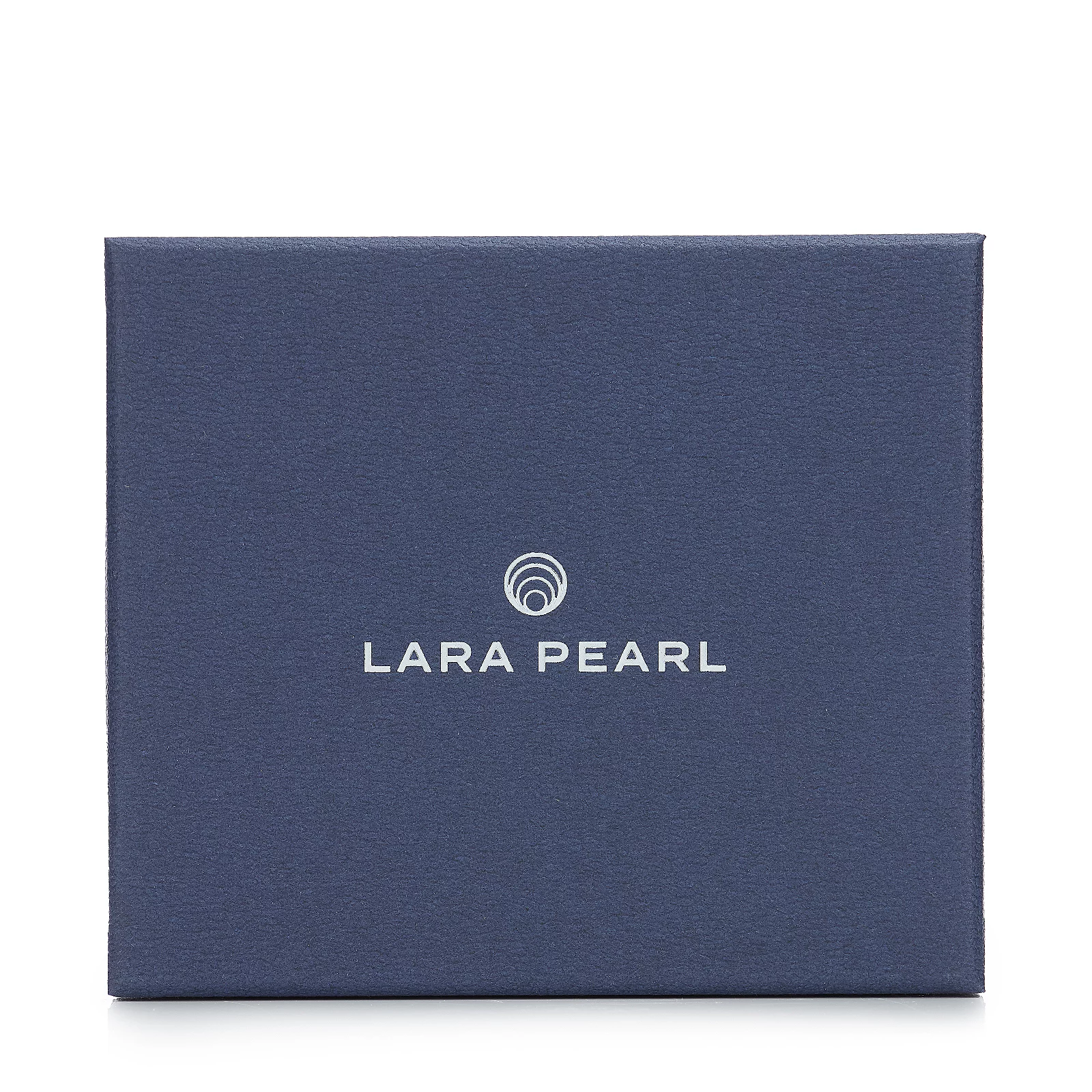 Lara Pearl 8-9mm Button Pearl & White Topaz Stud Earring Sterling Silver